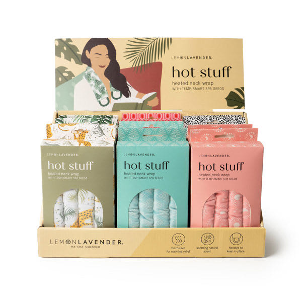 hot stuff heated neck wrap - perfectly palm