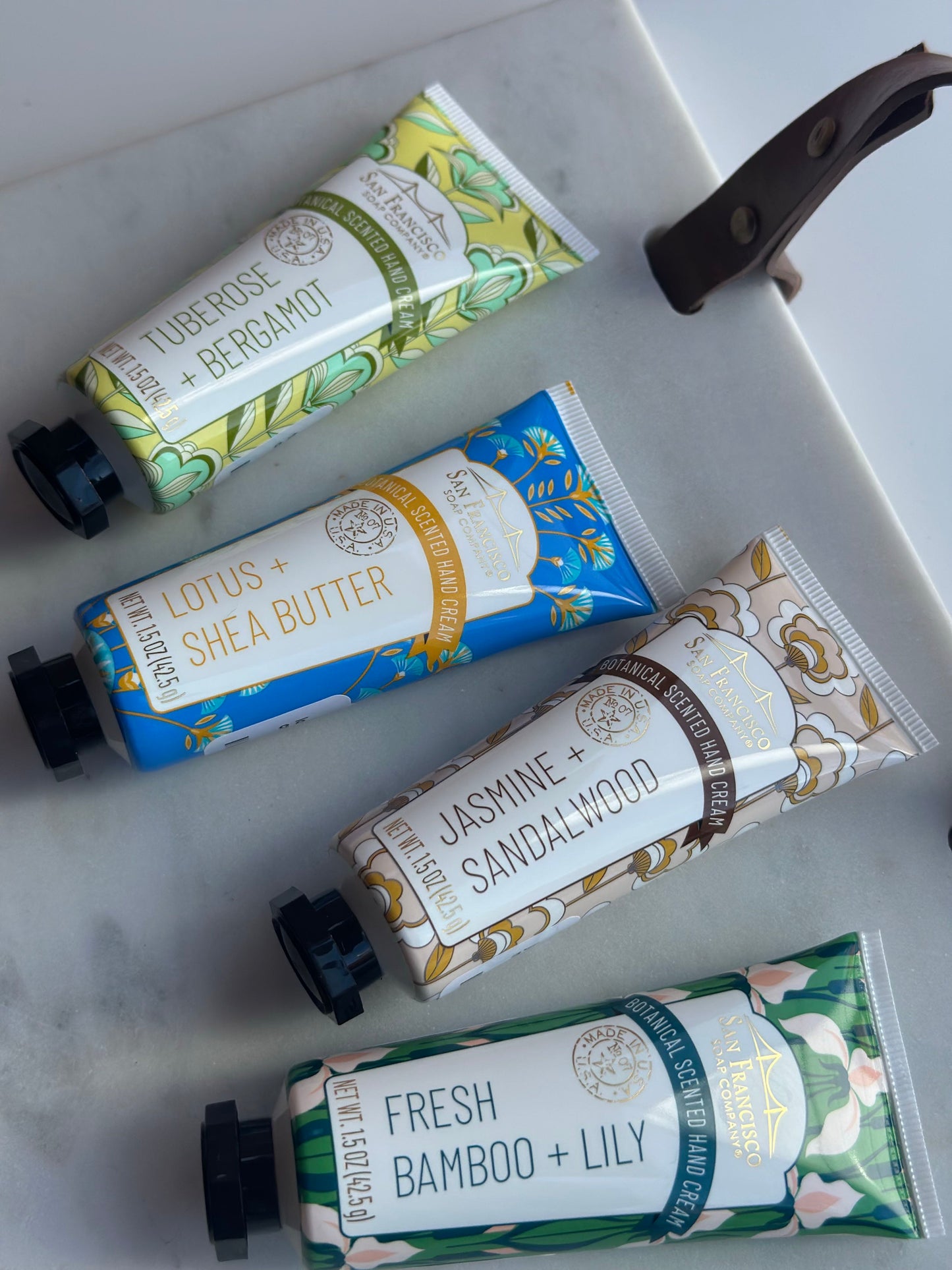 tuberose and bergamot hand cream