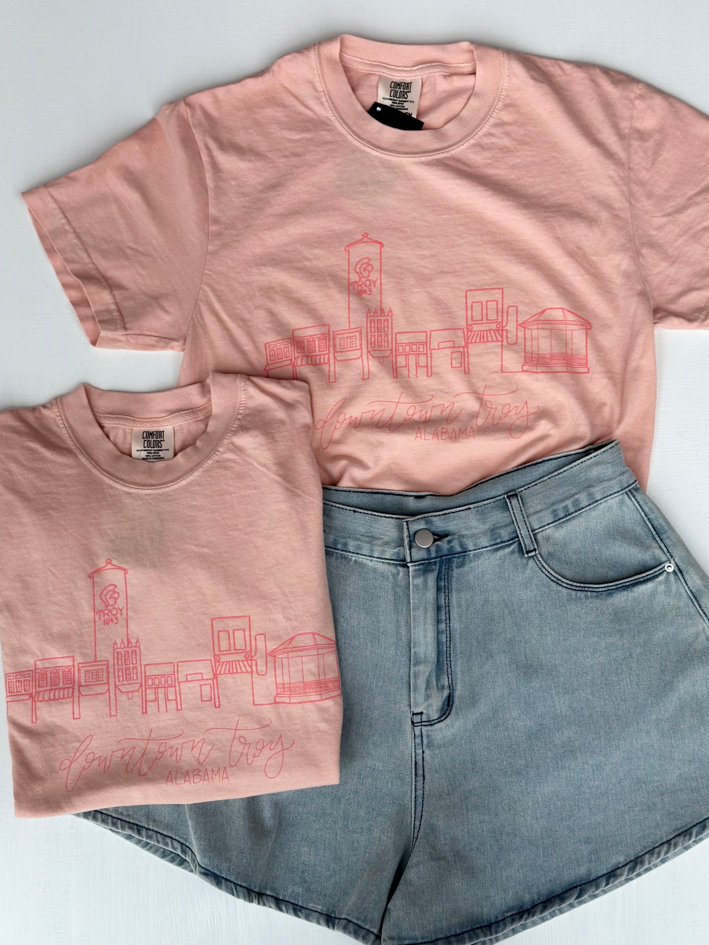 downtown troy tee