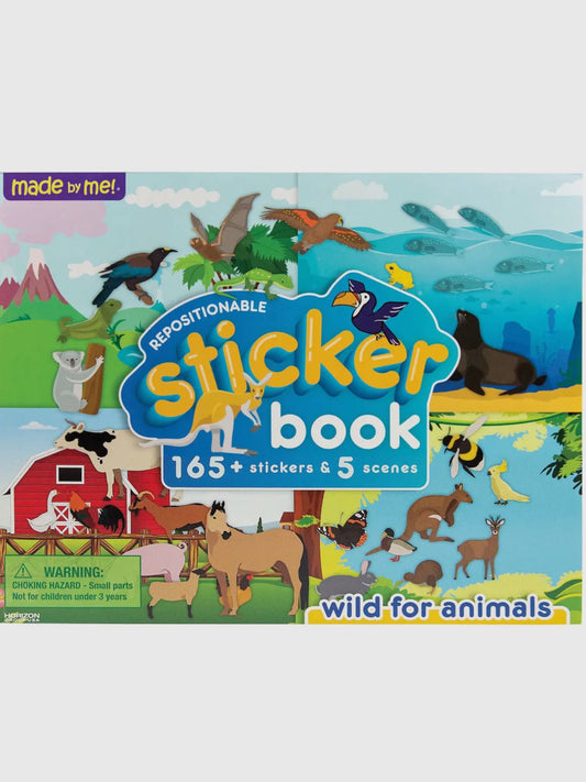 animals sticker book