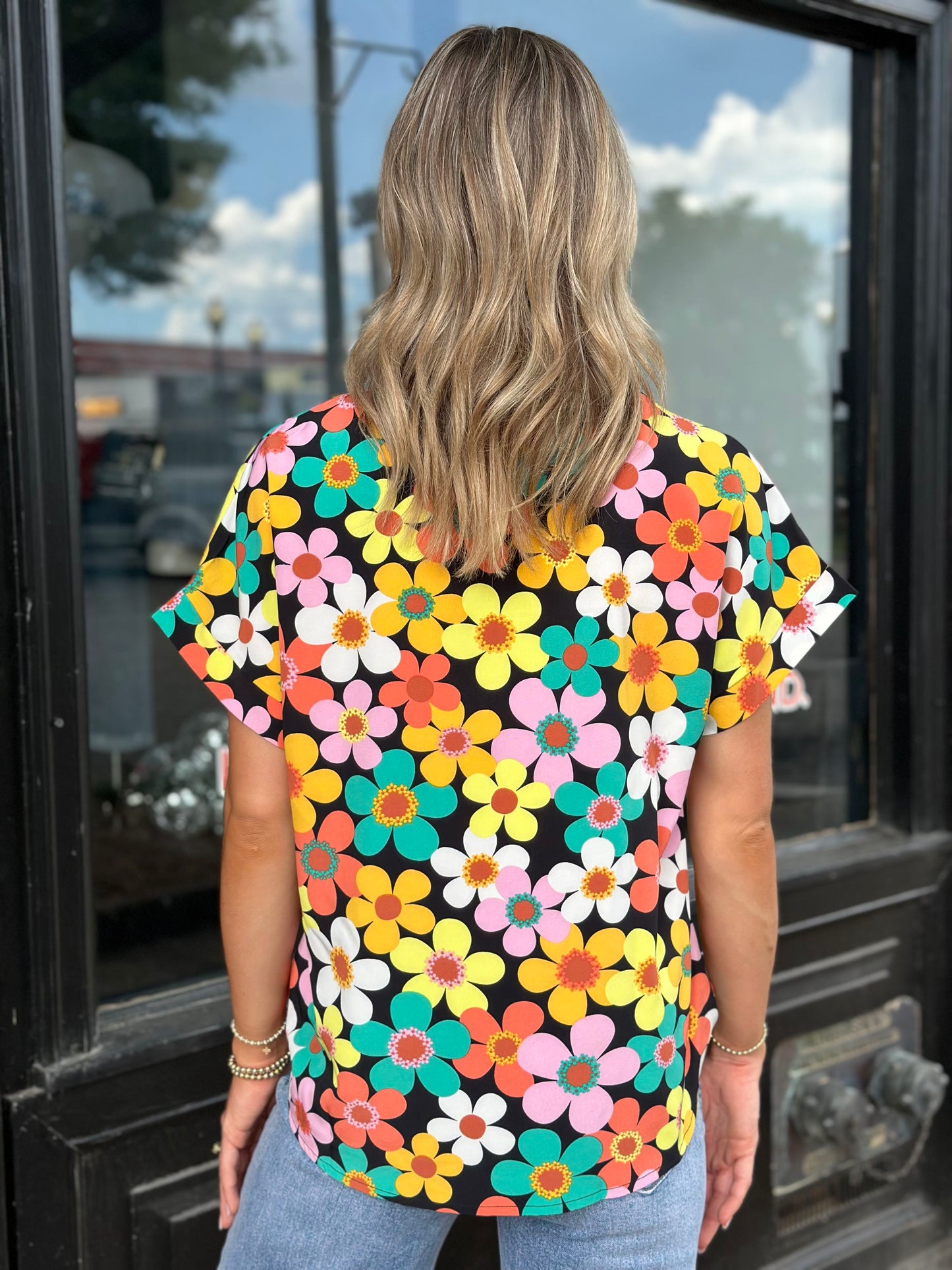 the law floral top