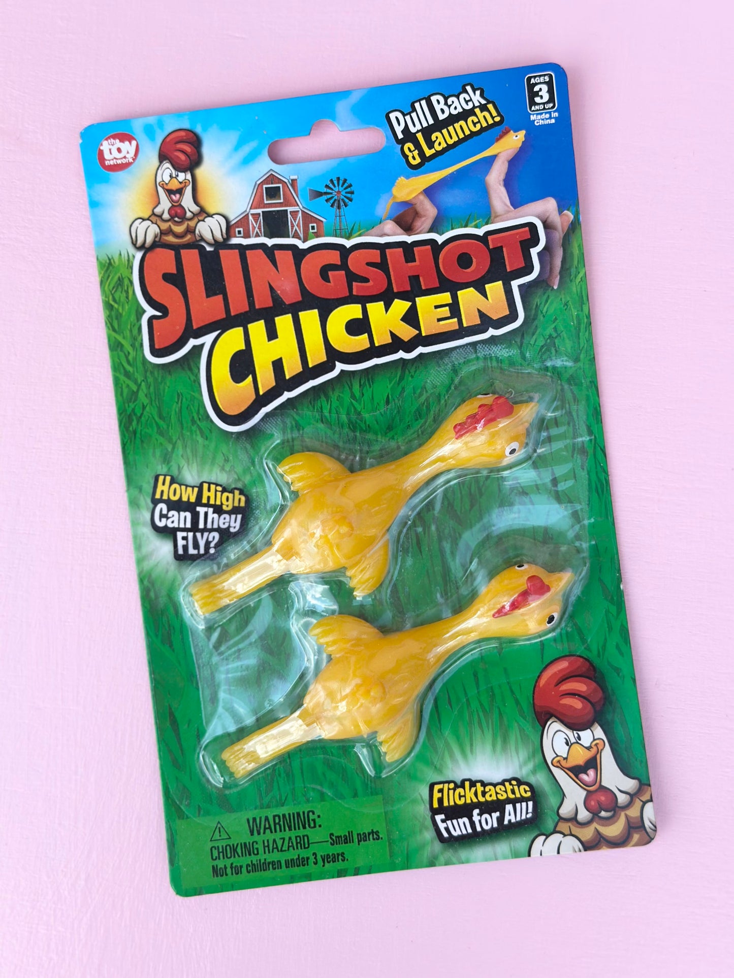 Slingshot chicken