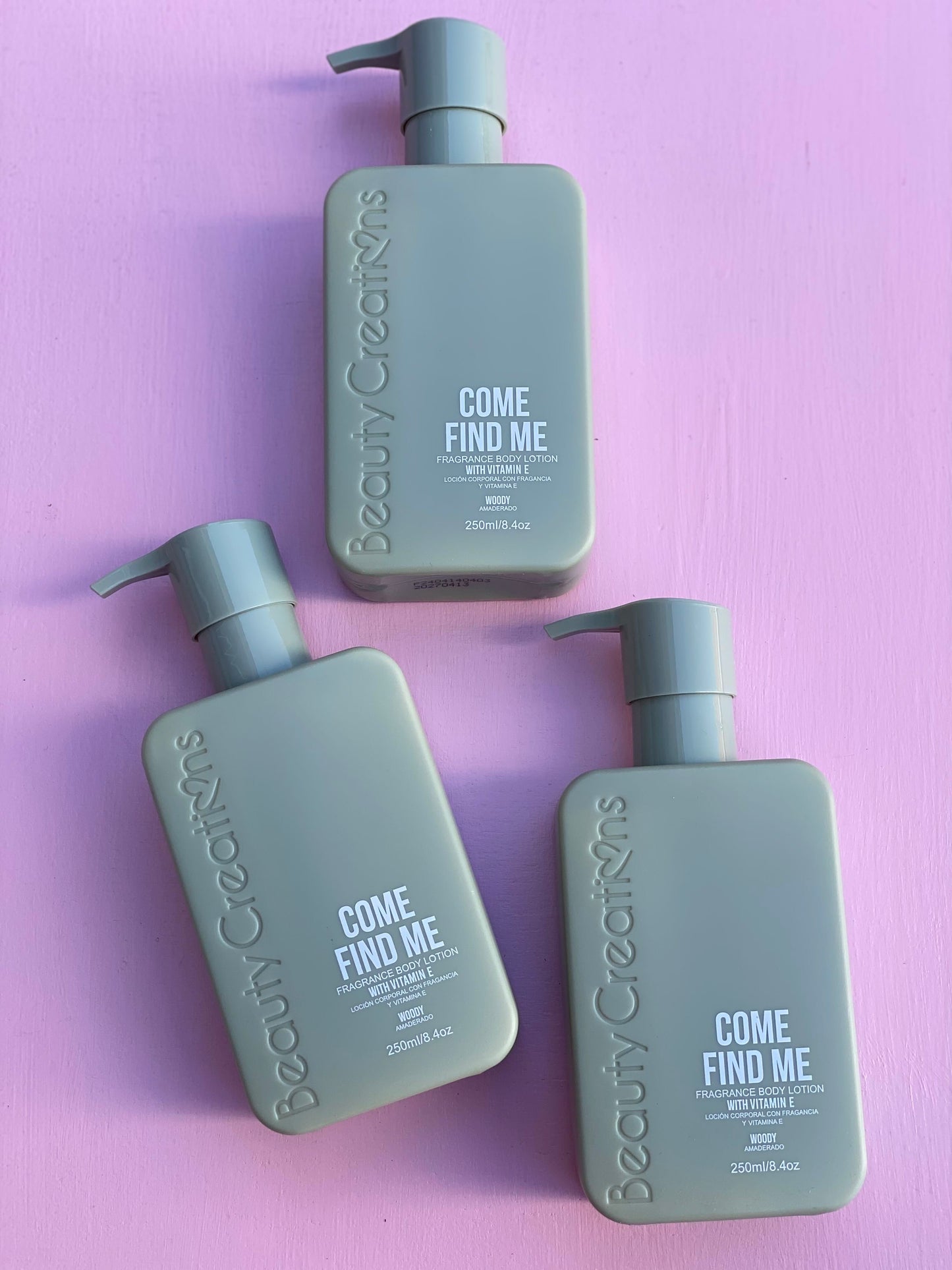 Come find me body lotion