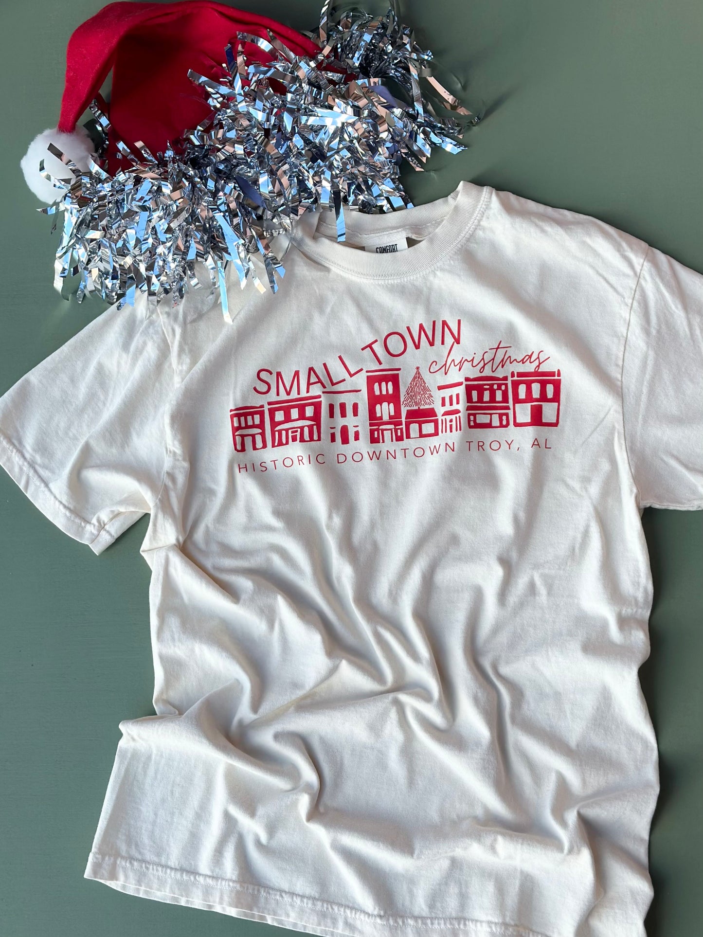 small town christmas tee