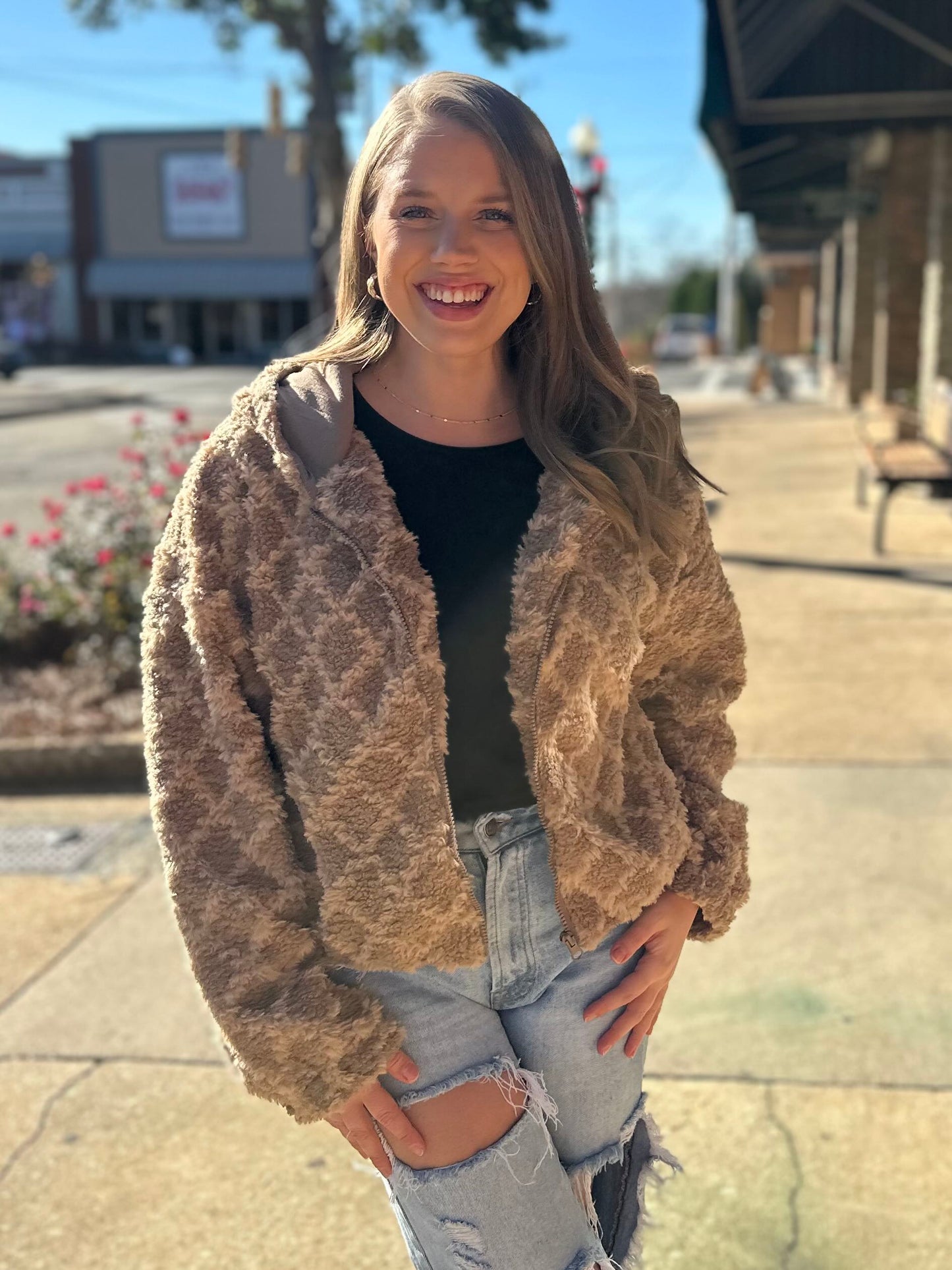 fuzzy and fun jacket