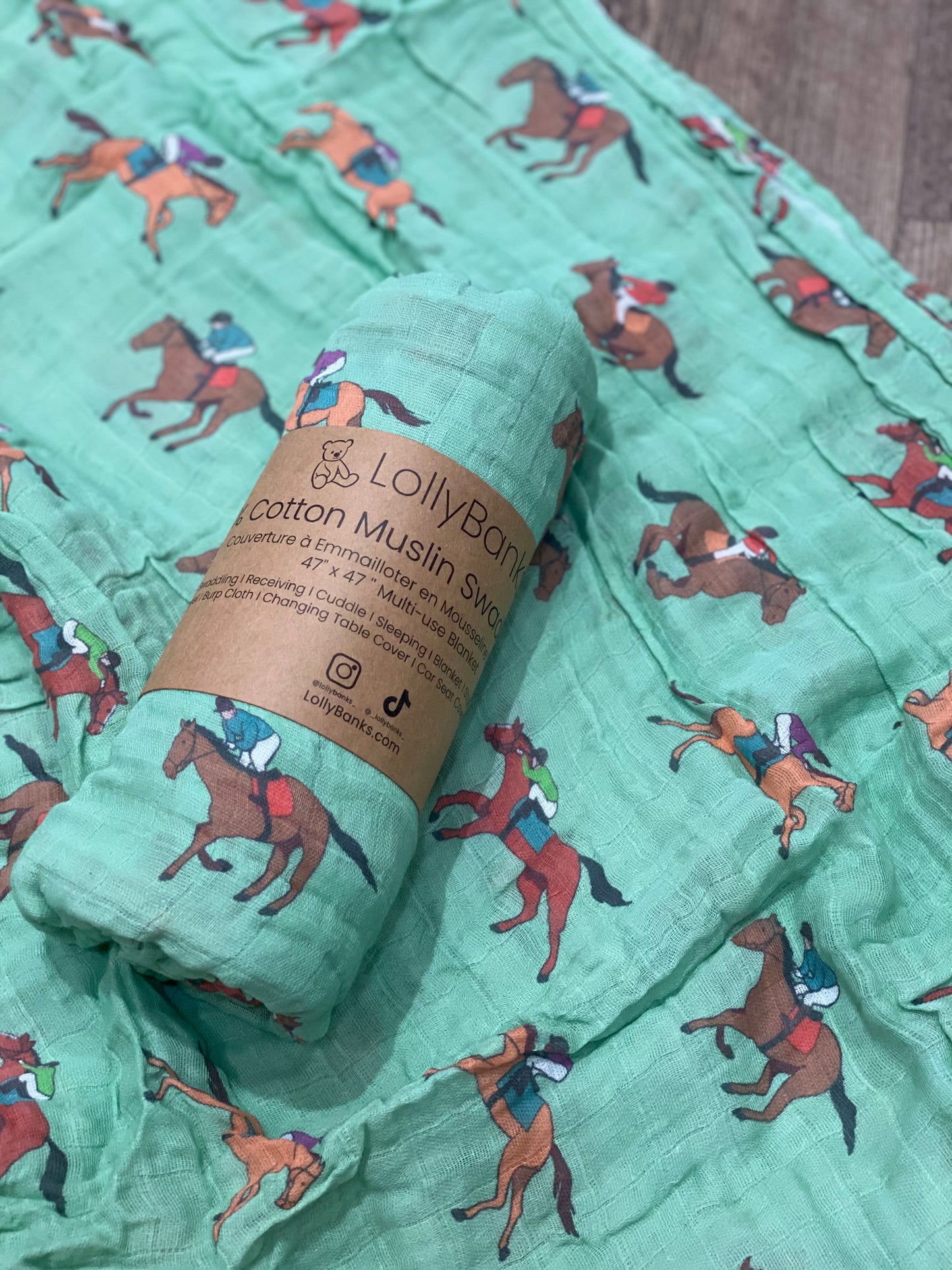 horse swaddle blanket