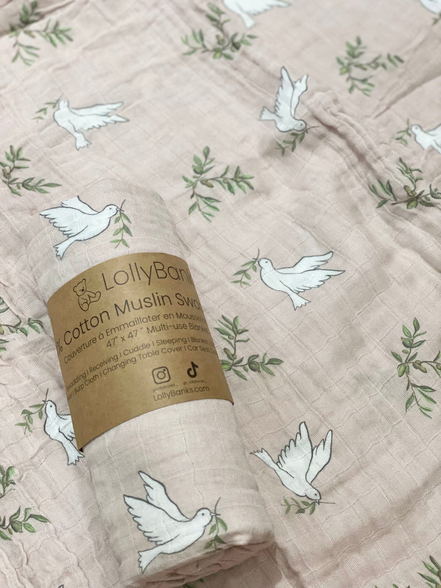 dove baby swaddle blanket