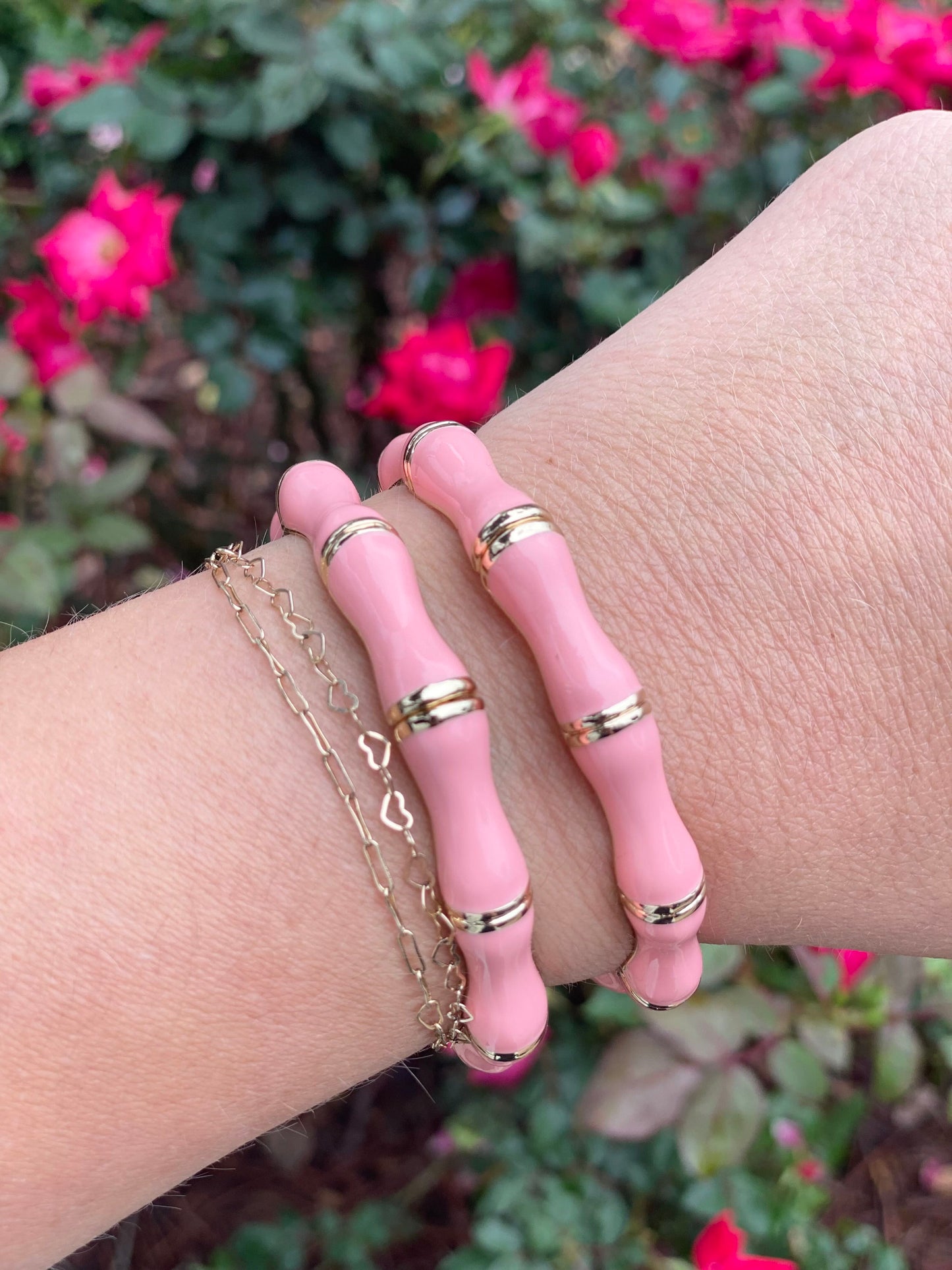 bamboo hinge bracelet