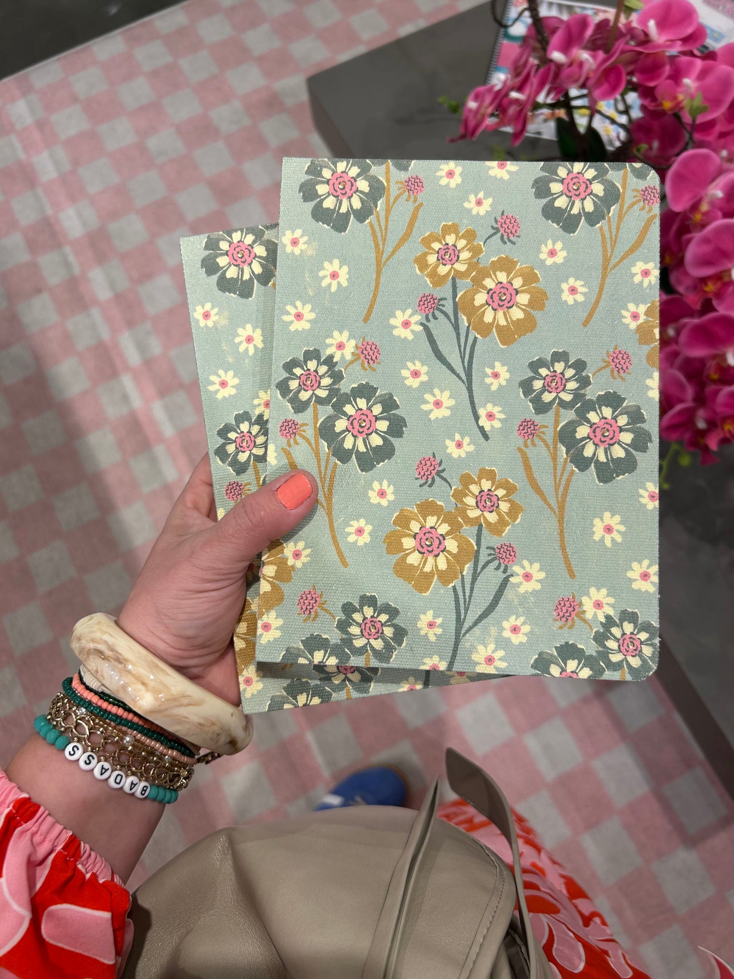 Dreaming of flowers medium deconstructed journal