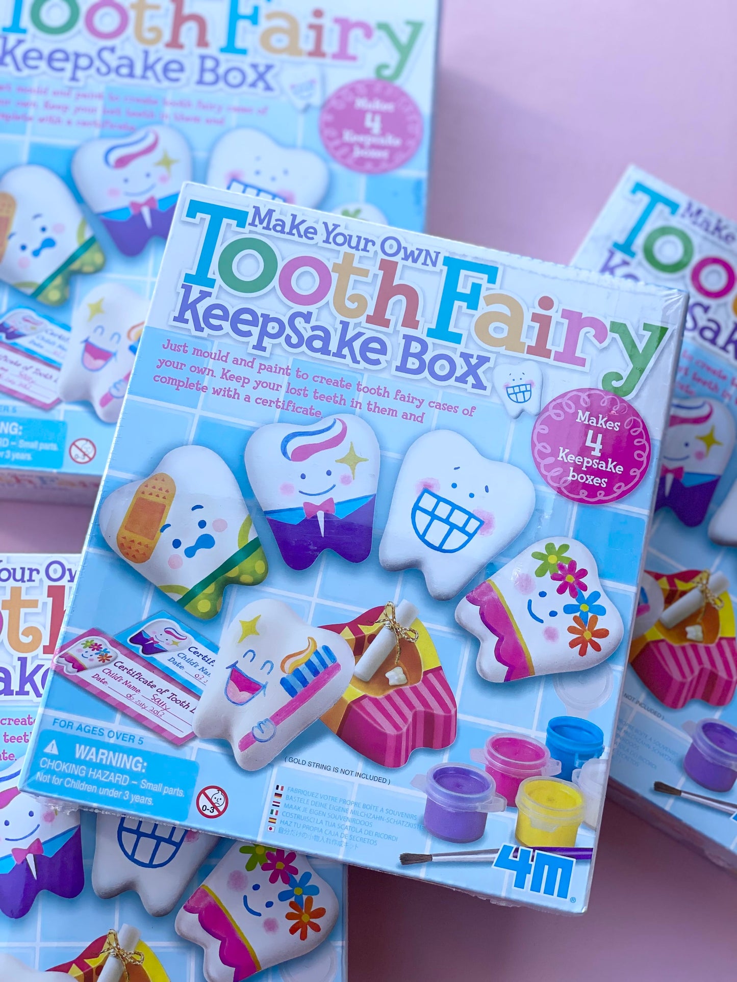 make your own tooth fairy keepsake box