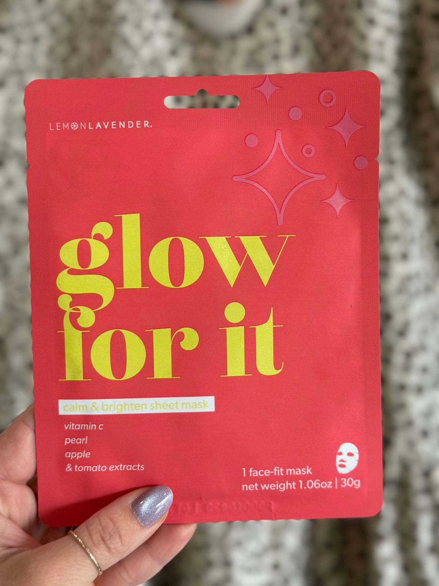 glow for it sheet mask