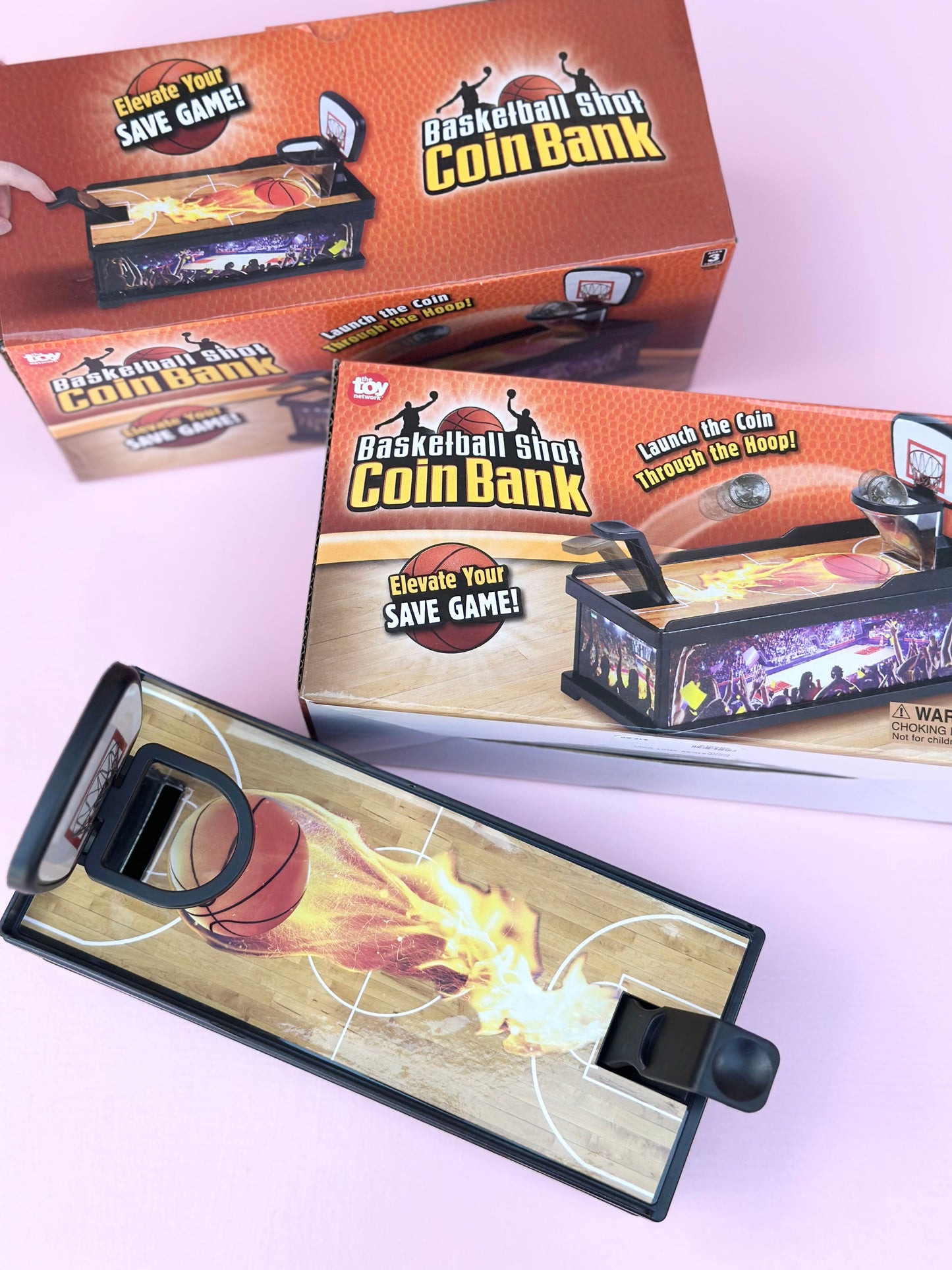 basketball shot coin bank