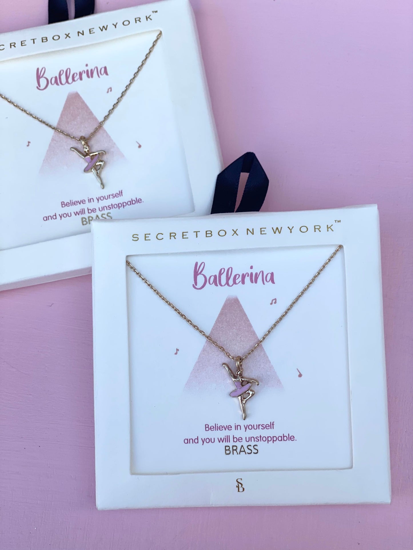 ballerina believe necklace