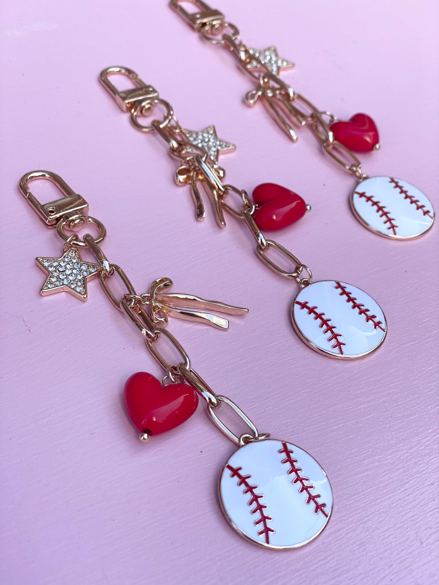 ballpark babe bag charm