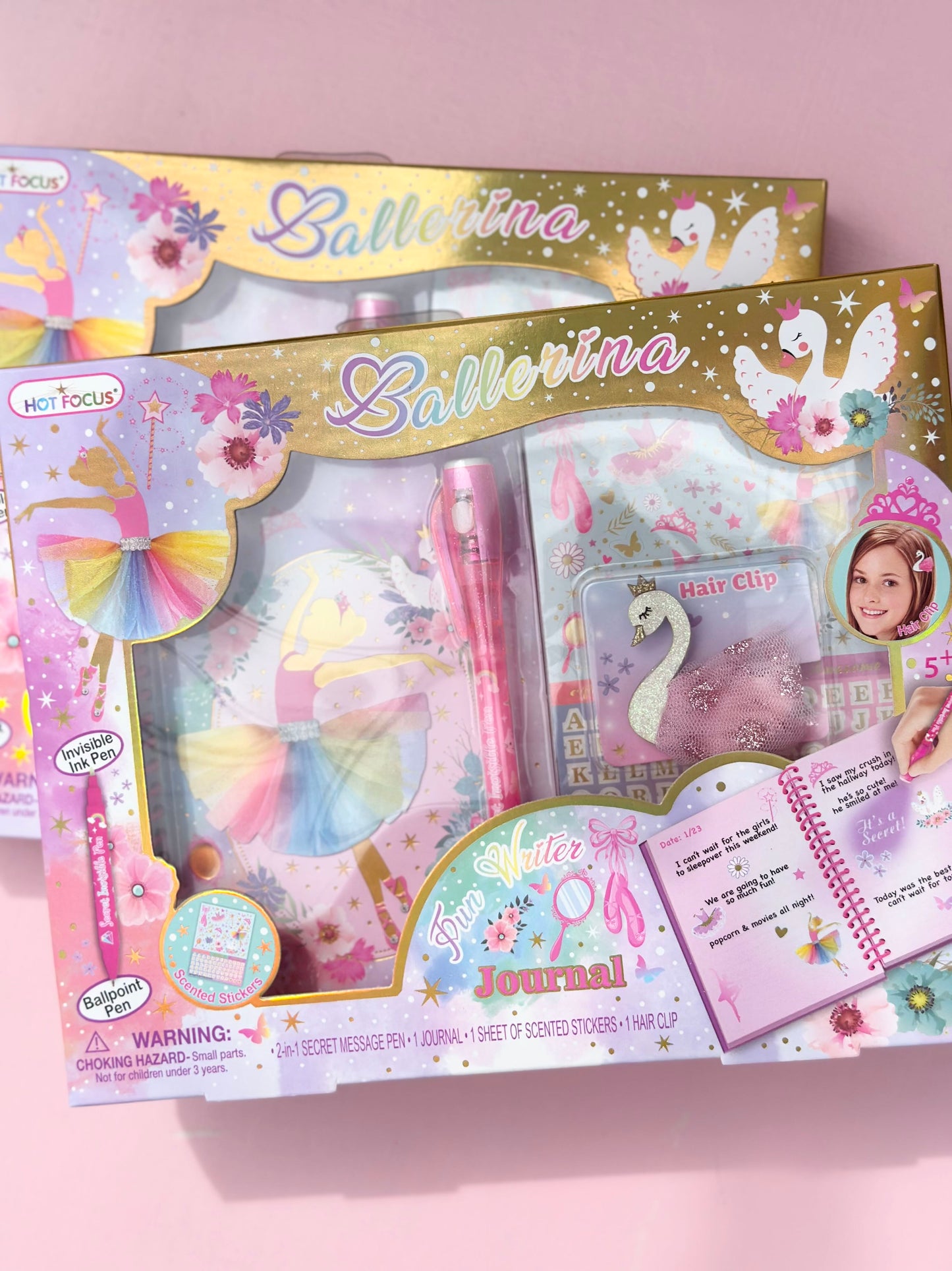 fun writer journal - ballerina beauties