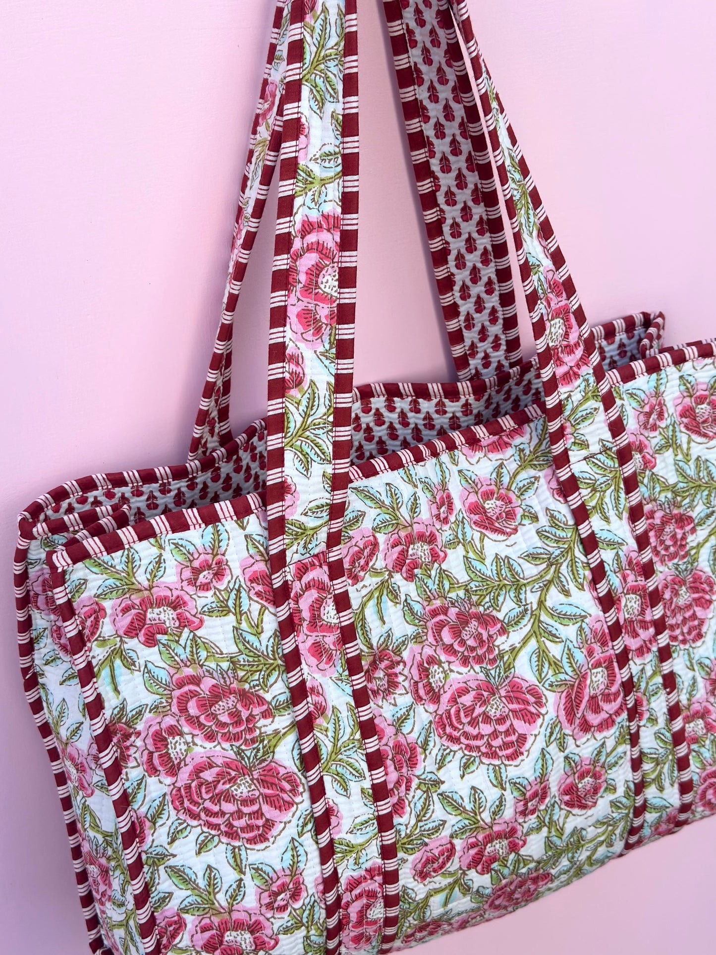 the baker quilted tote