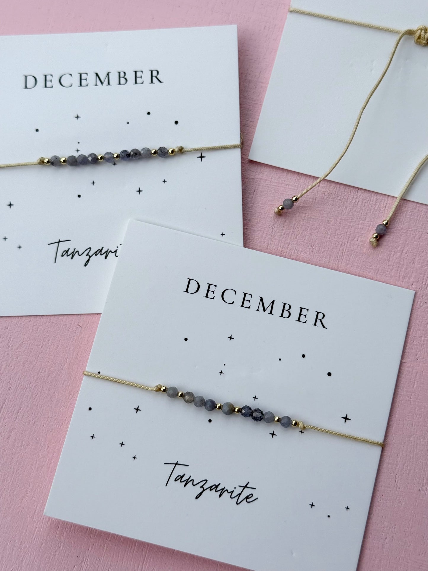 semi-precious stone beaded bracelet