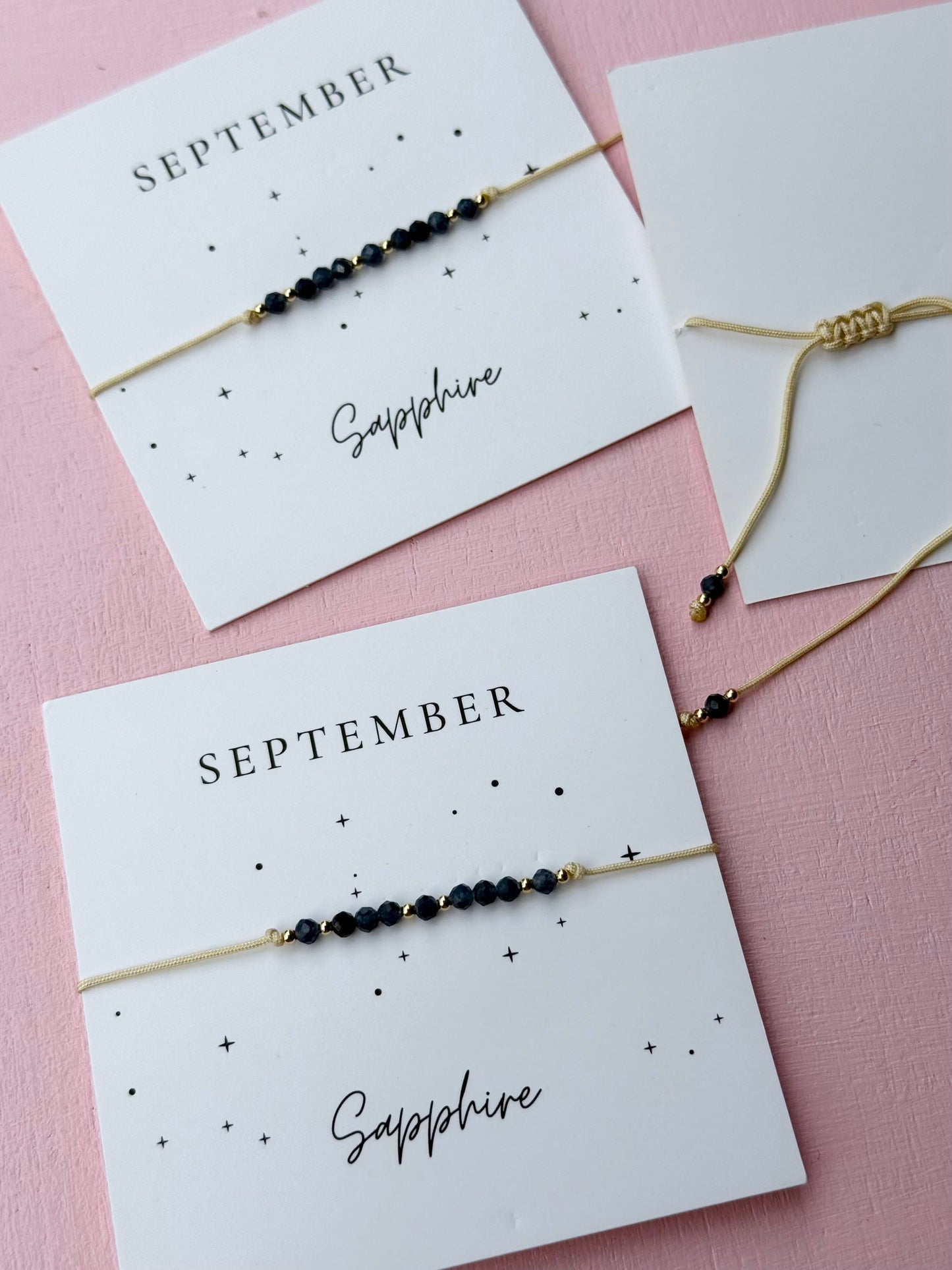 semi-precious stone beaded bracelet