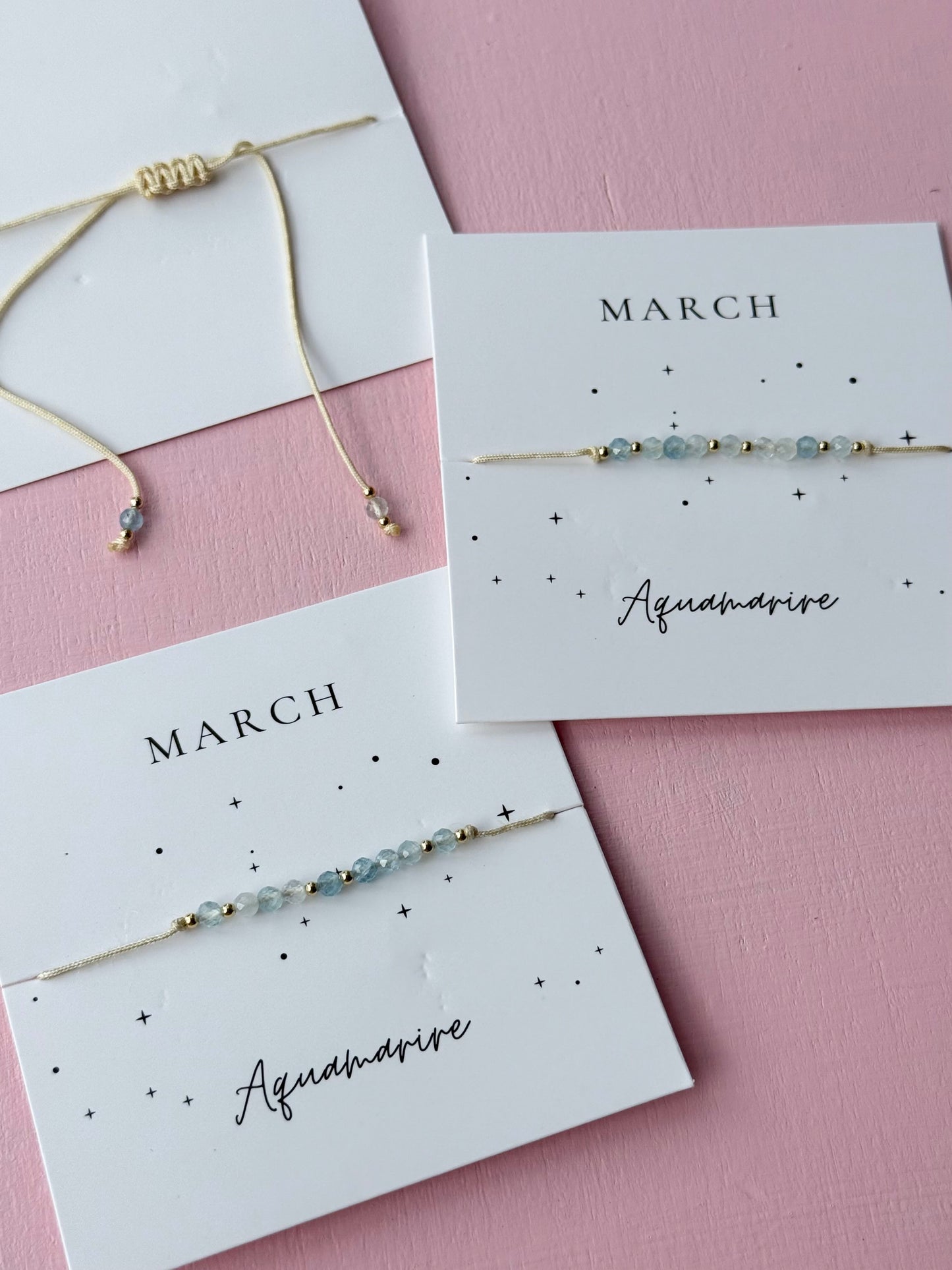 semi-precious stone beaded bracelet