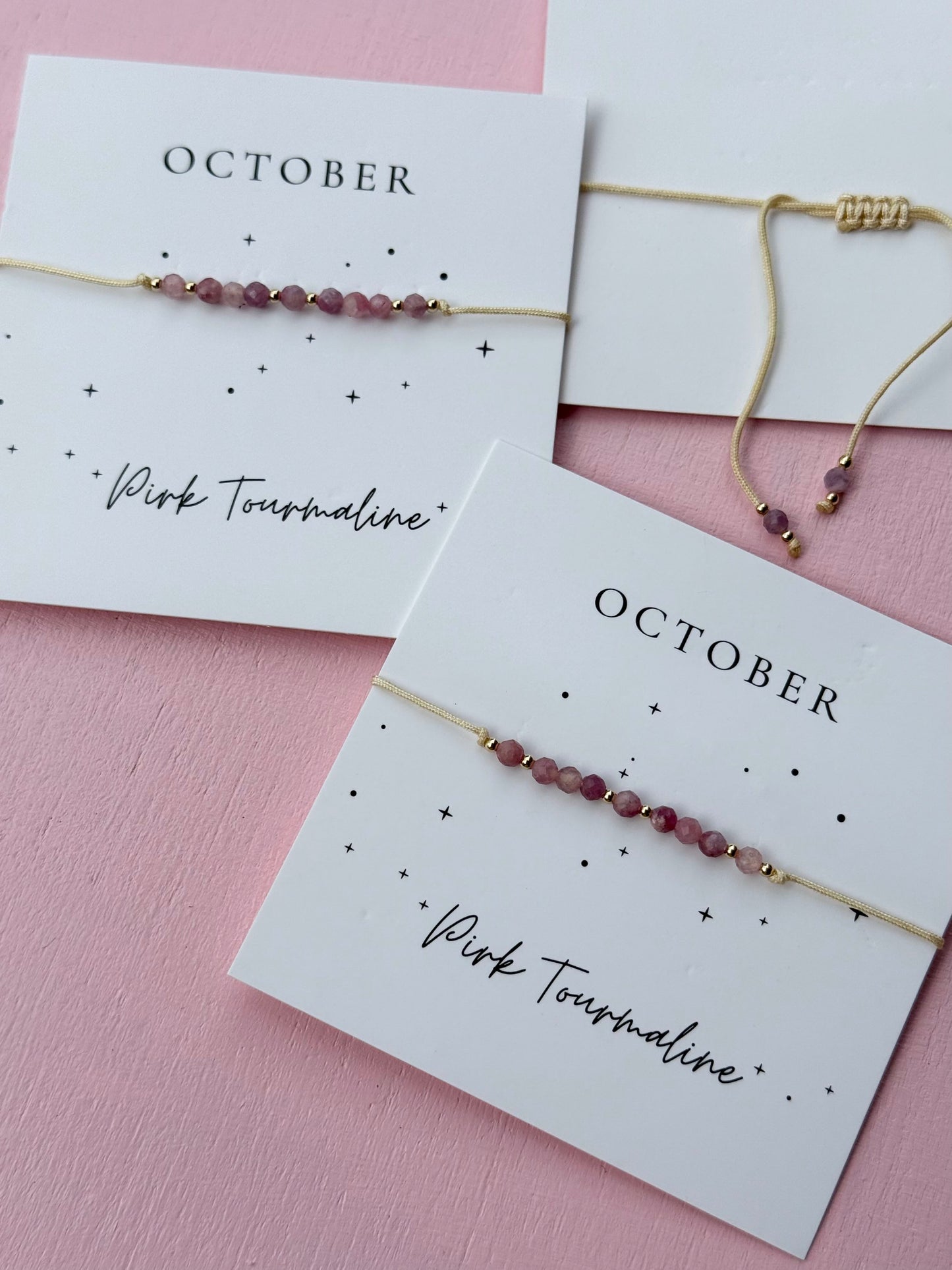 semi-precious stone beaded bracelet