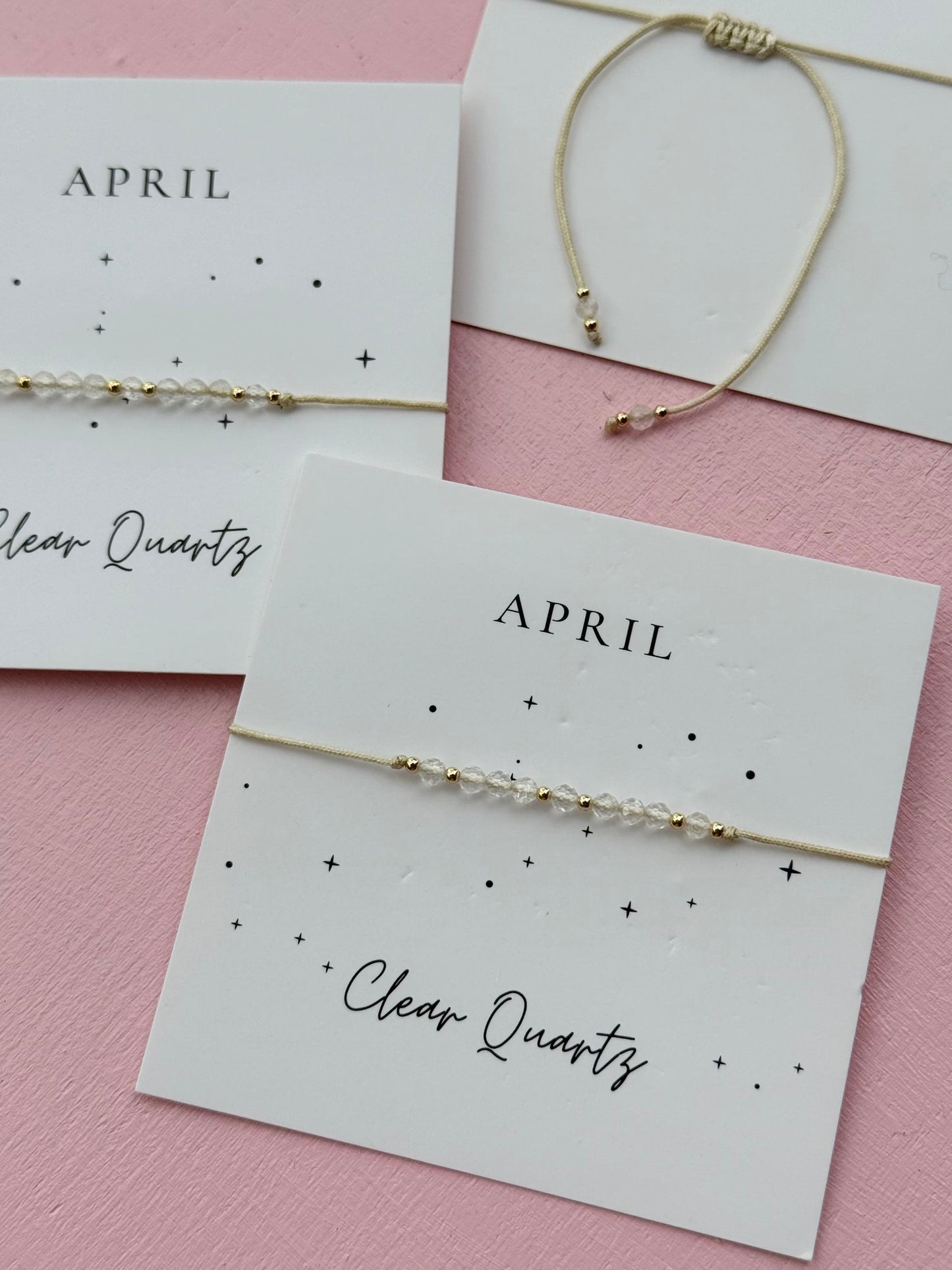 semi-precious stone beaded bracelet