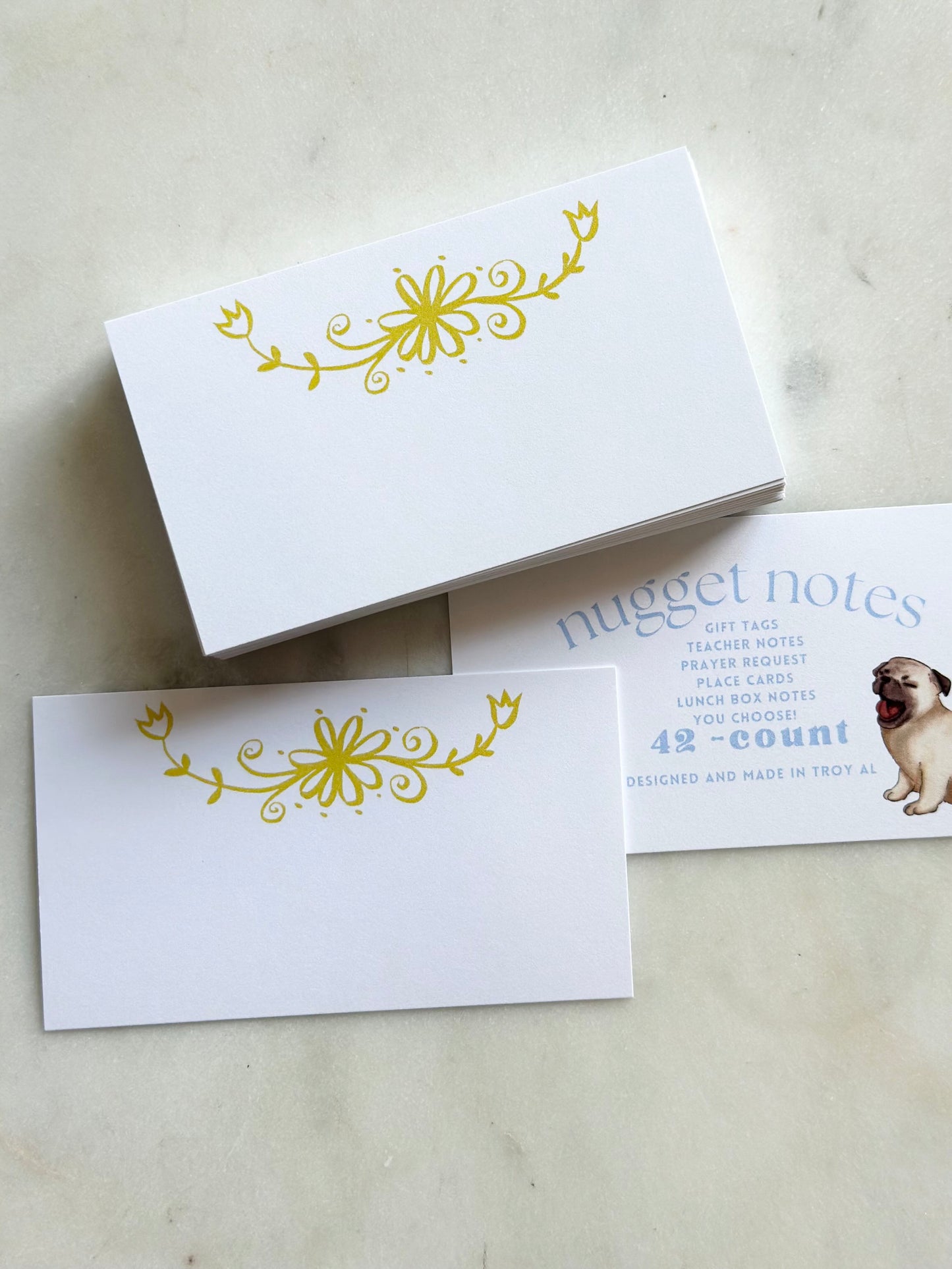 nugget notes - anthro yellow