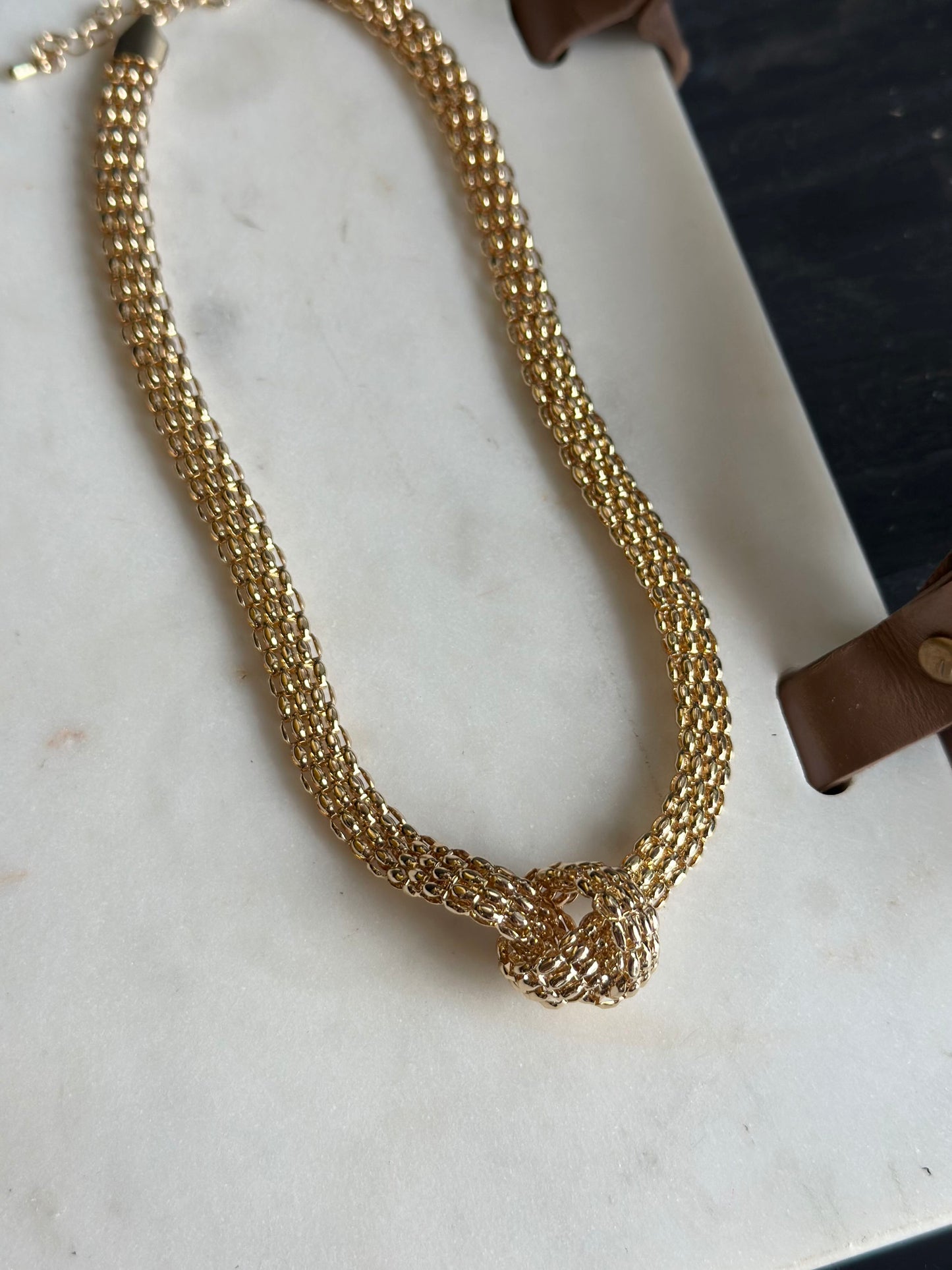 the bray knot necklace