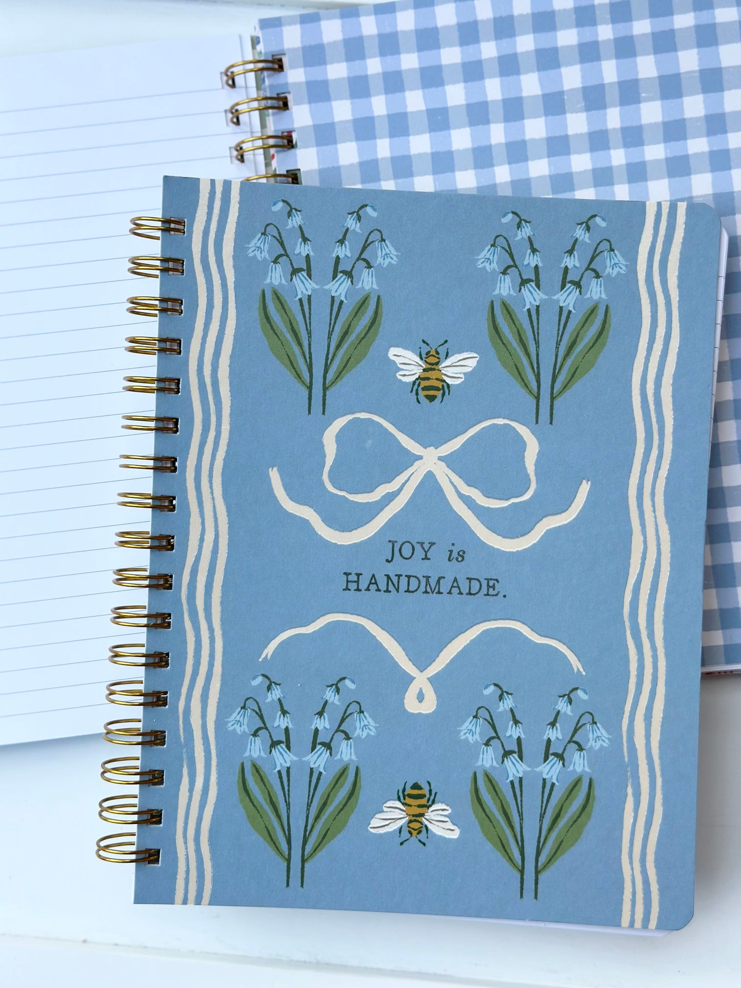 Joy is Handmade - spiral notebook