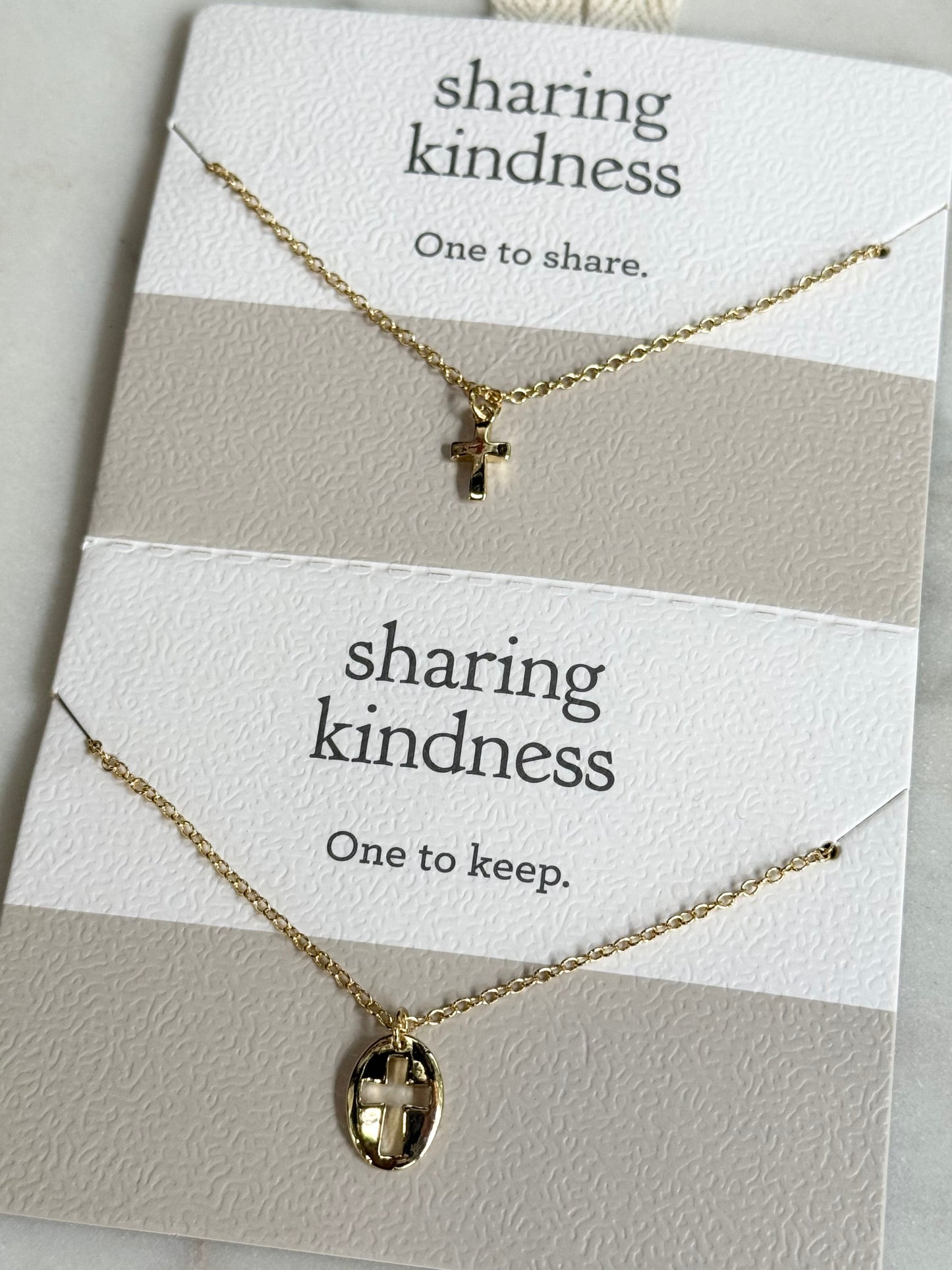 sharing kindness necklace