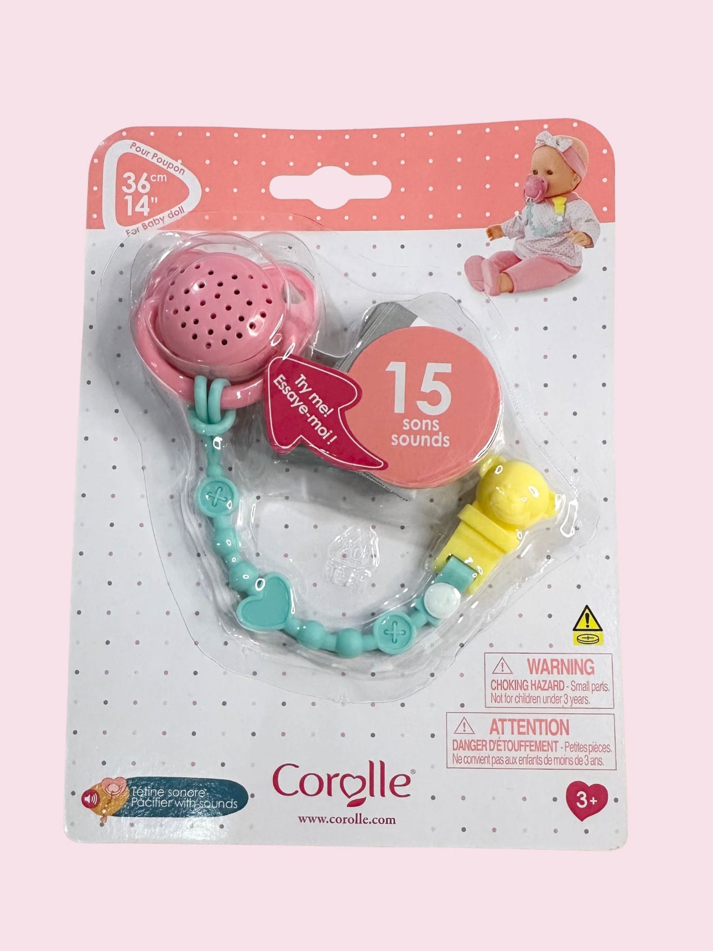 pacifier with sounds