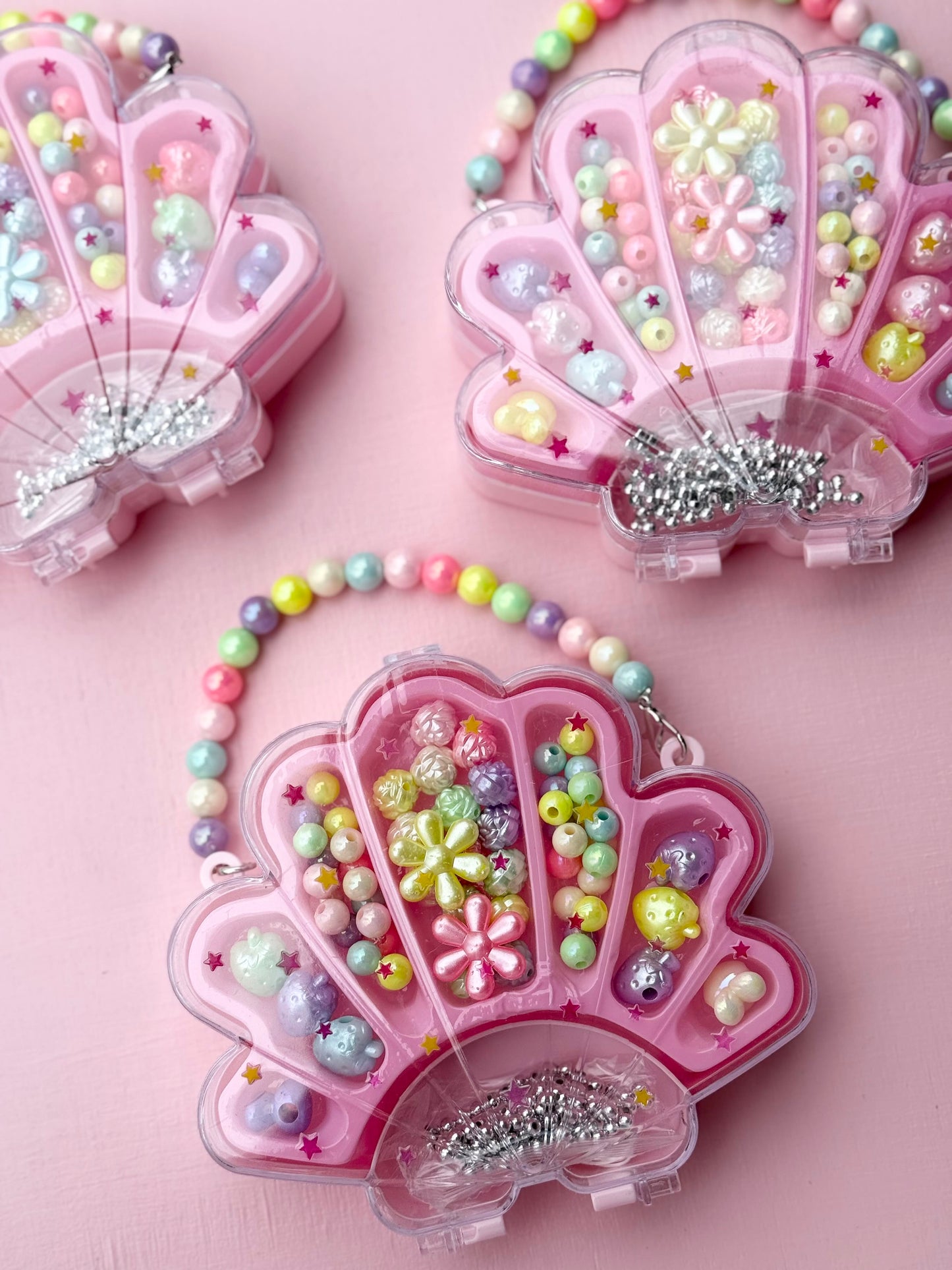 seashell DIY jewelry kit