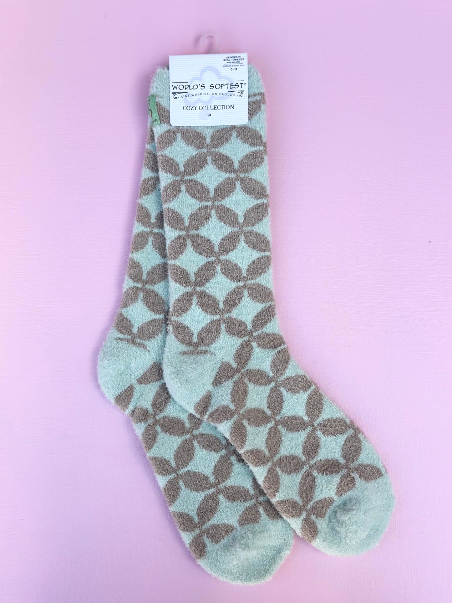 worlds softest socks - retro frosty