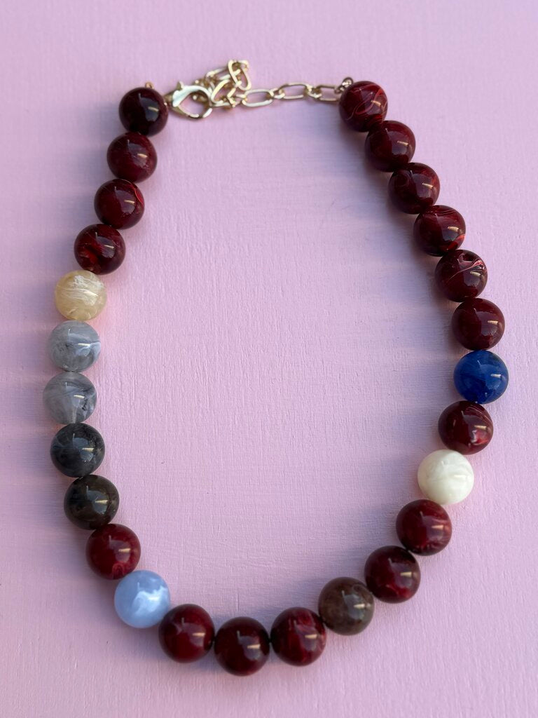 the mitchell beaded necklace