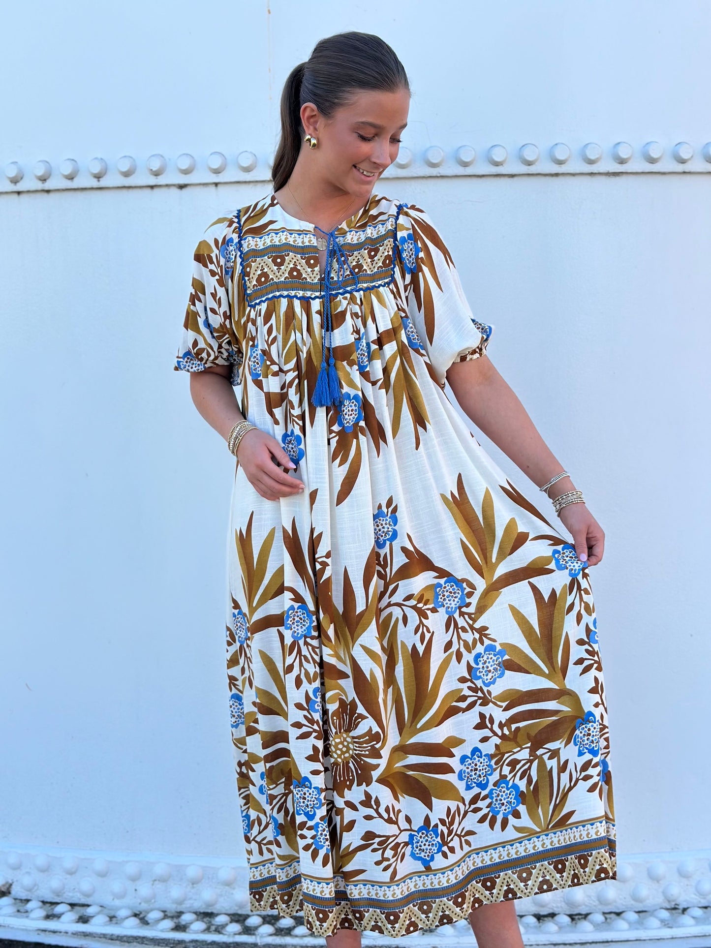 the sanders maxi dress