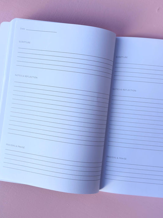 bible study journal - lattice blooms