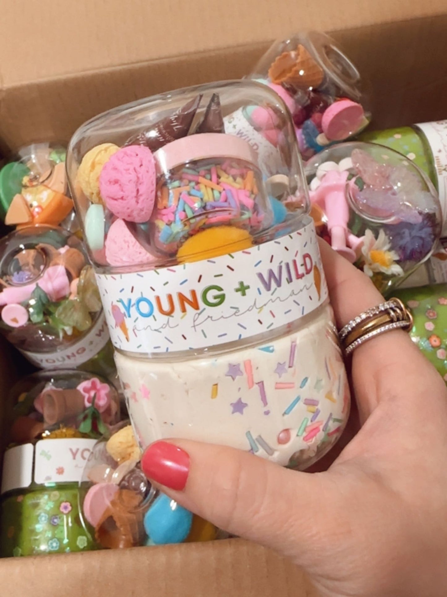 grab and go dough jar - ice cream