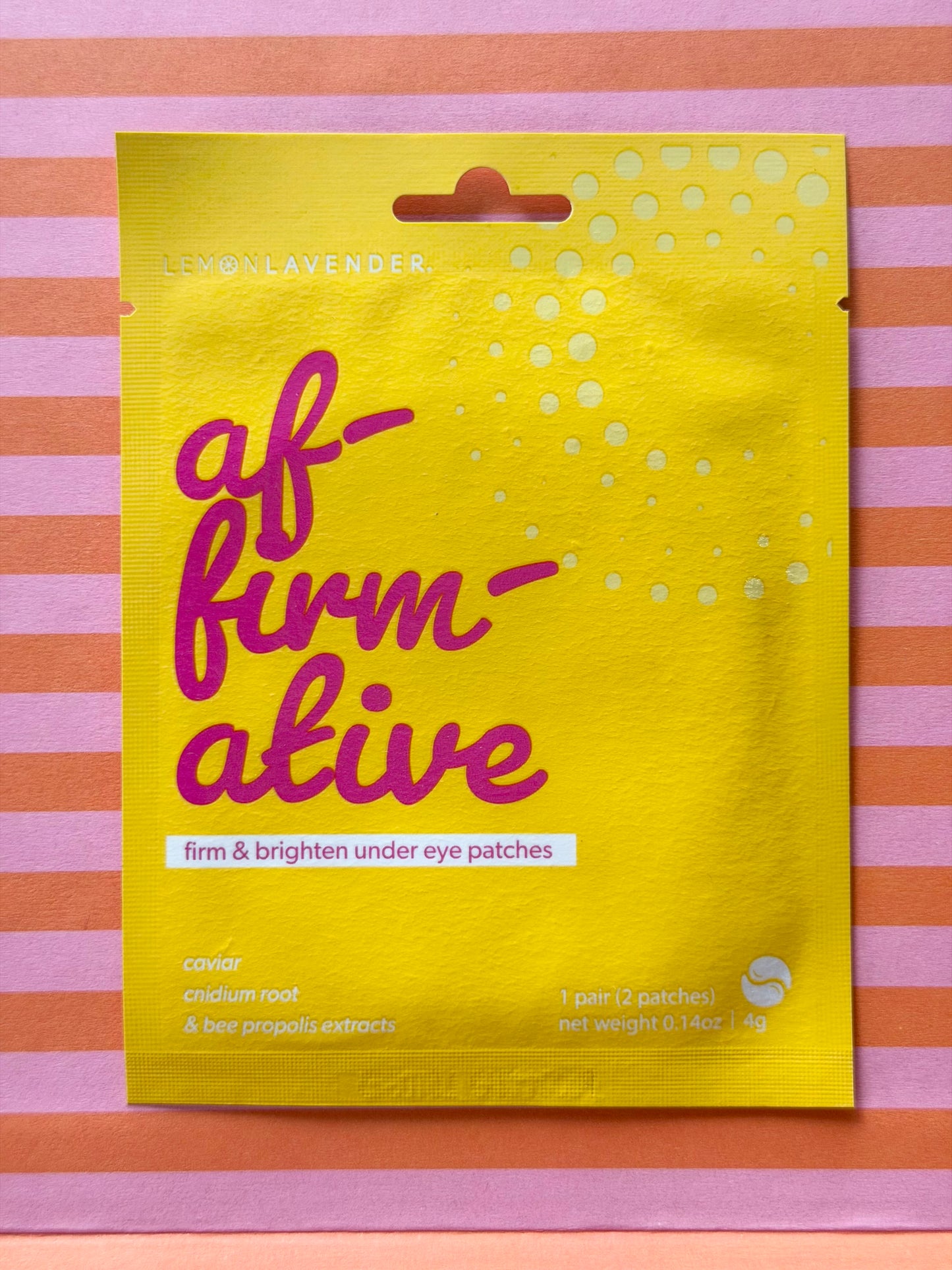 affirmative - firm and brighten under eye patches