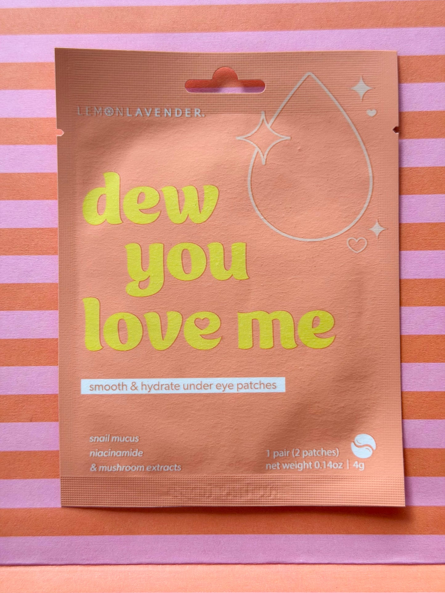 dew you love me - smooth and hydrate under eye patches