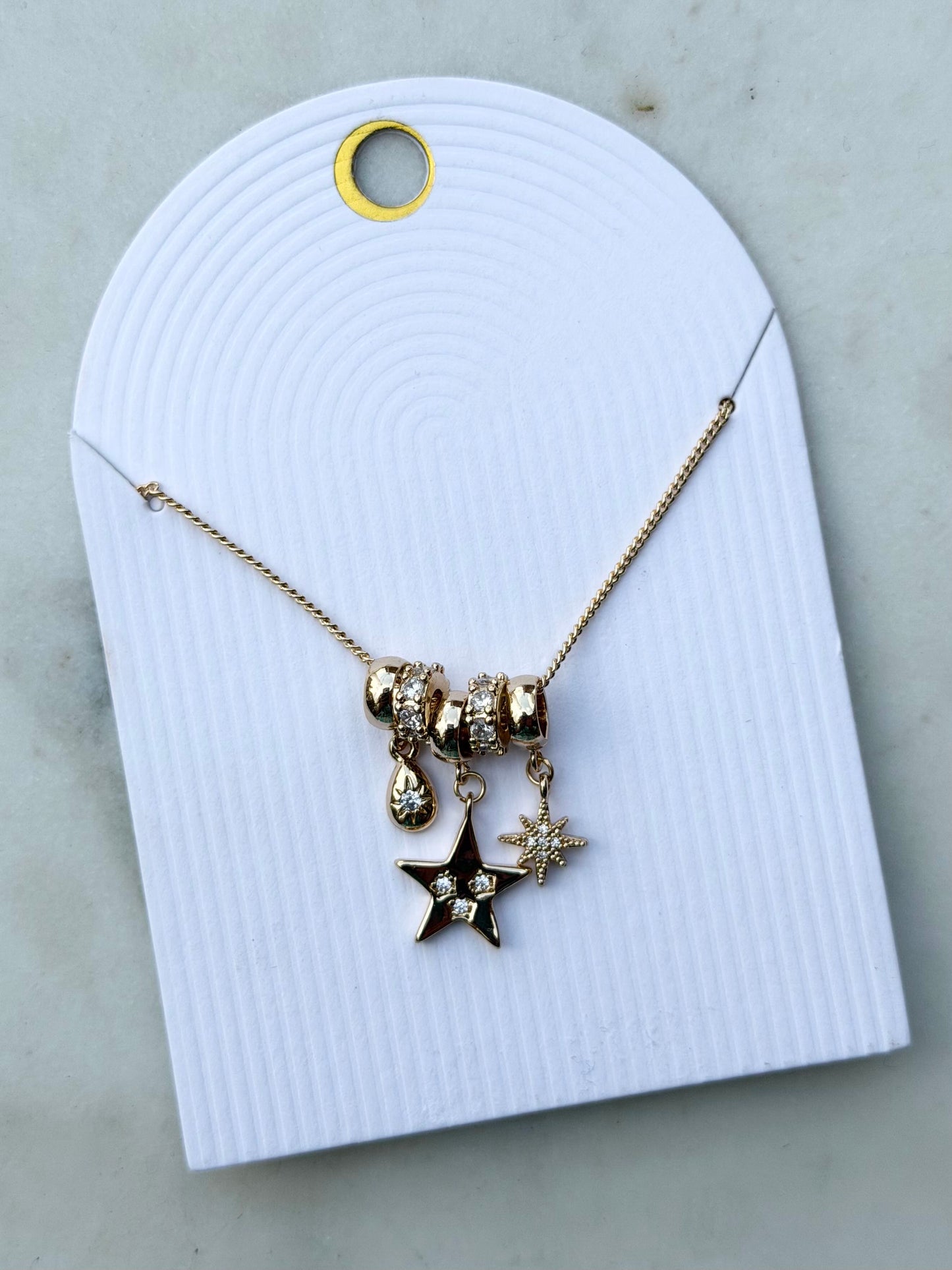 the goldie necklace - total star