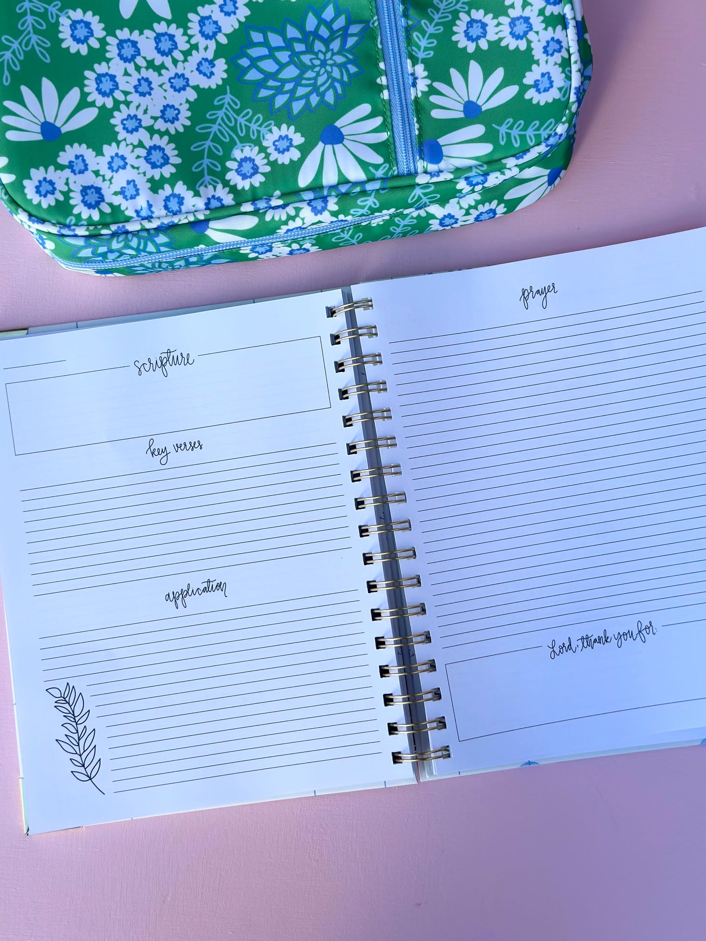 devotional journal - the cross before me