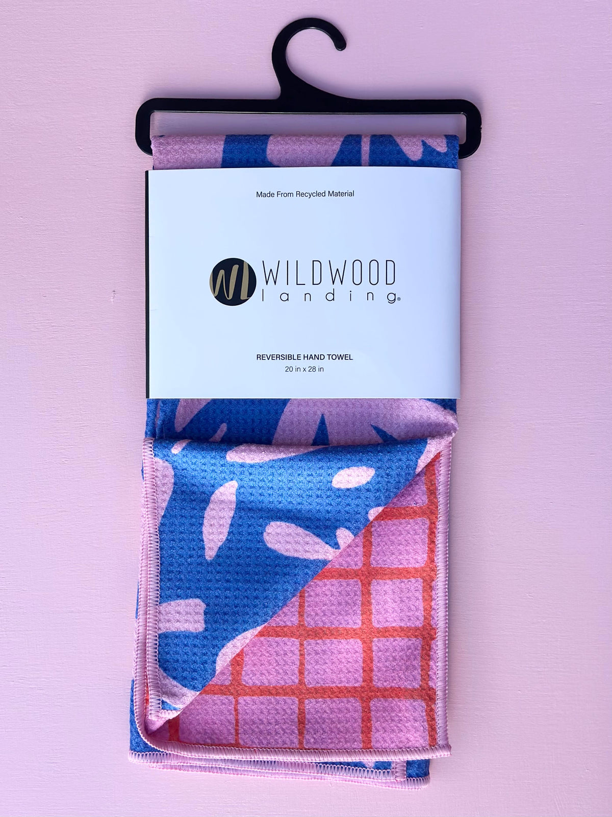 wildwood landing hand towel - prairie