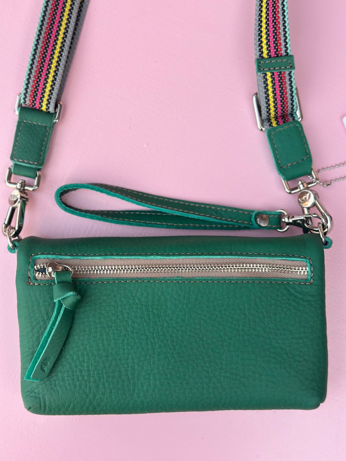 uptown crossbody - teal