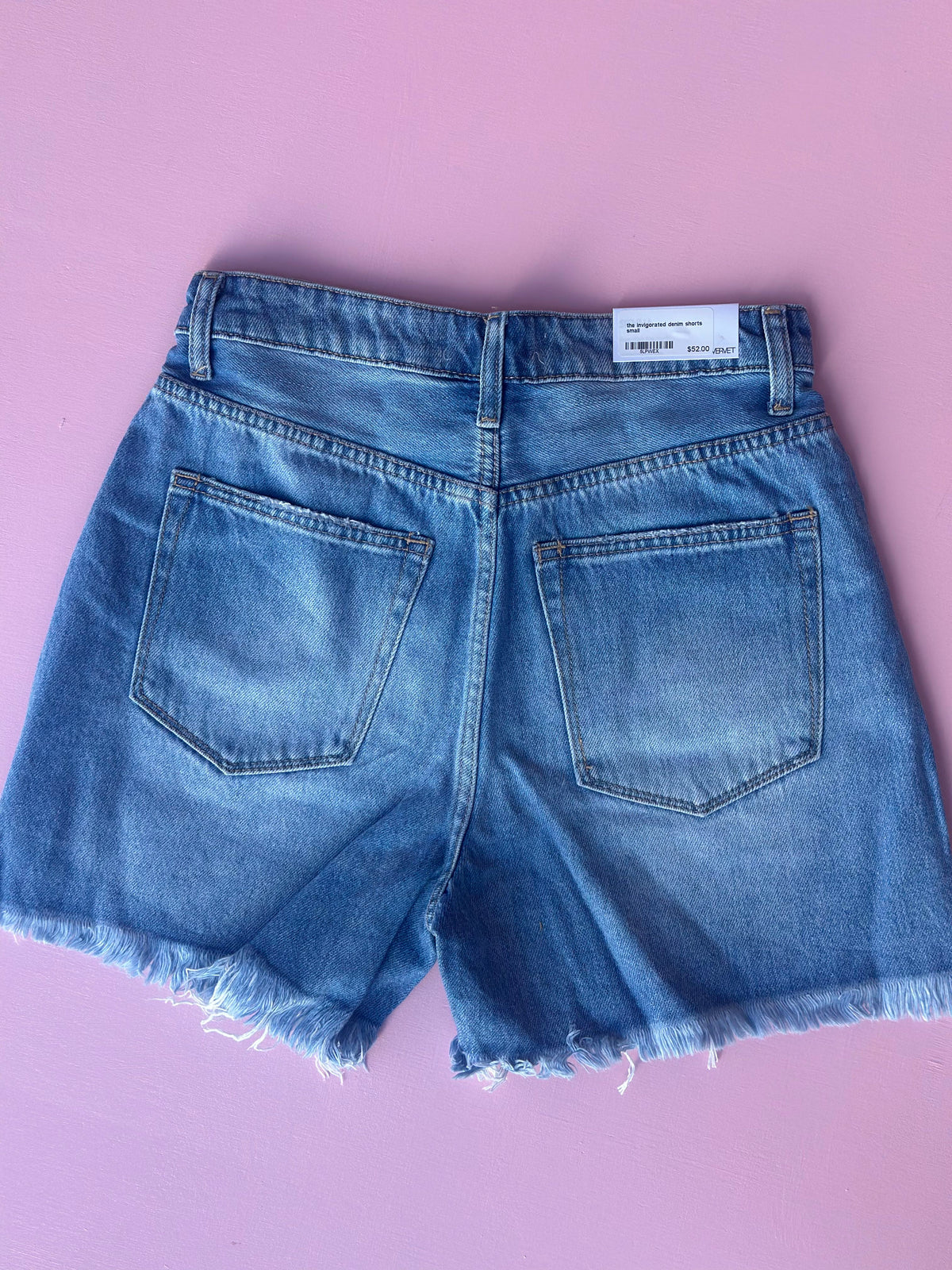 the invigorated denim shorts