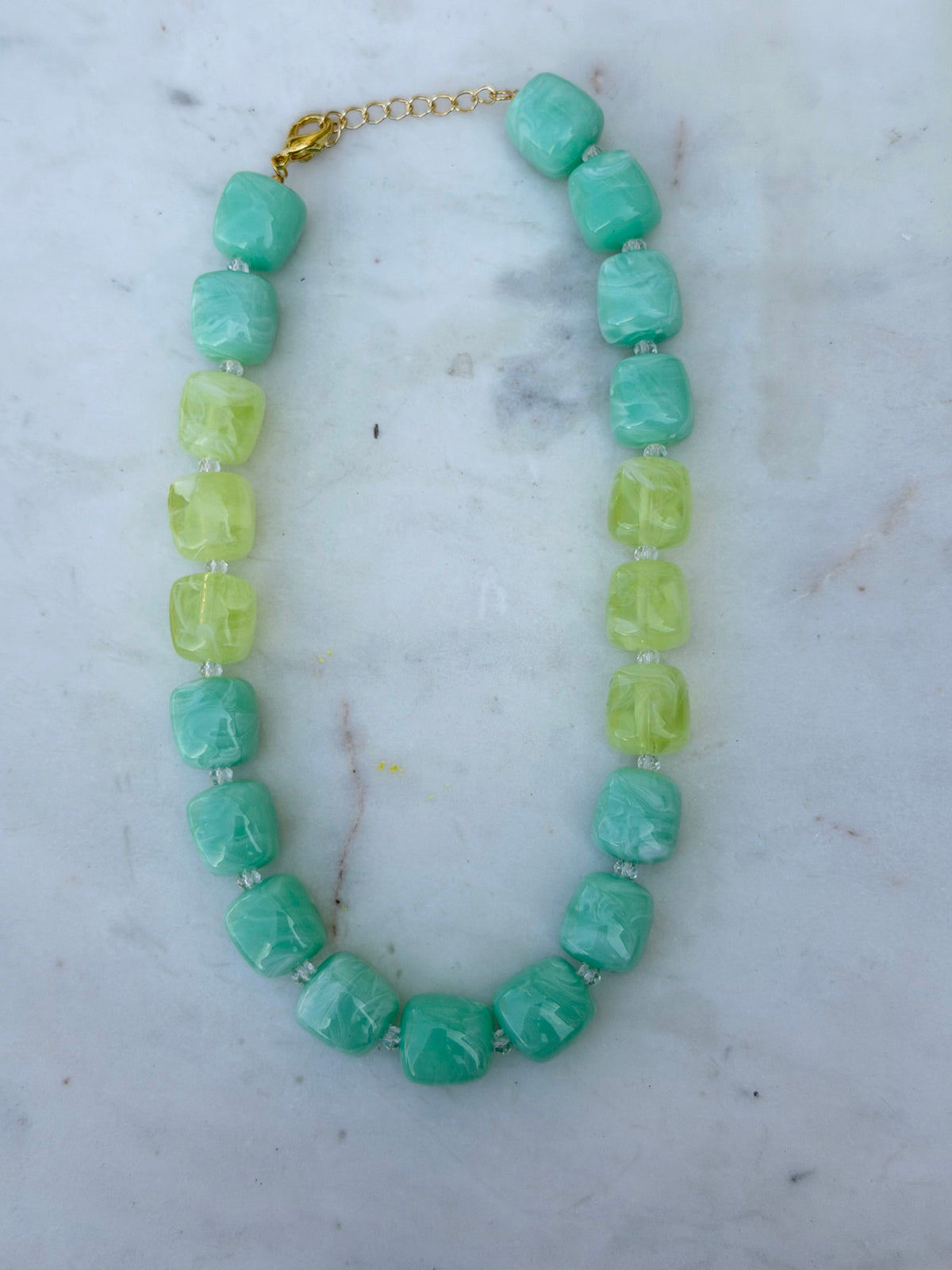 the parton necklace