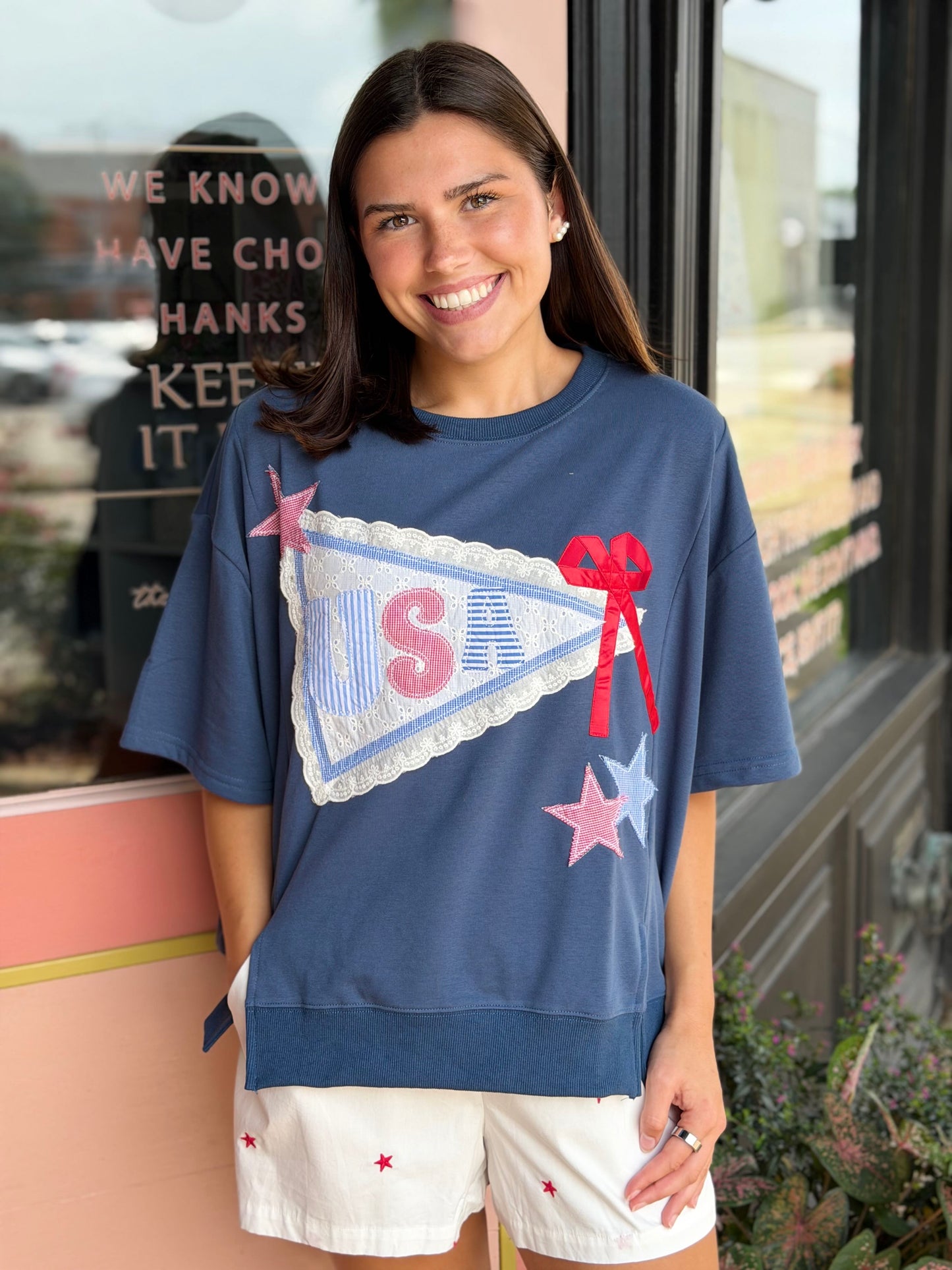 the USA pennant shirt