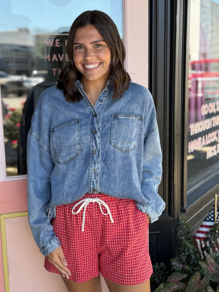 the denim on deck top