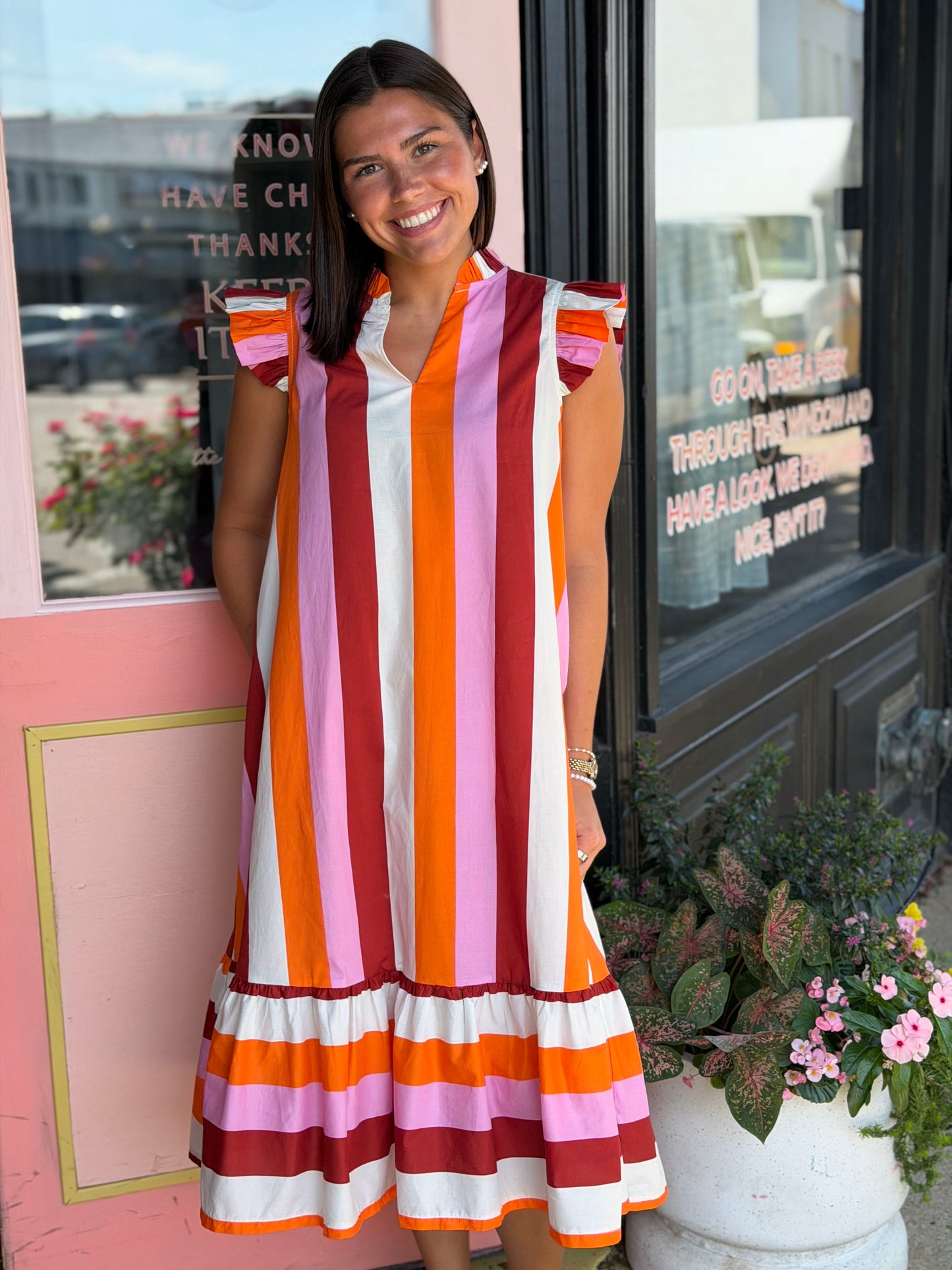 the kara midi dress