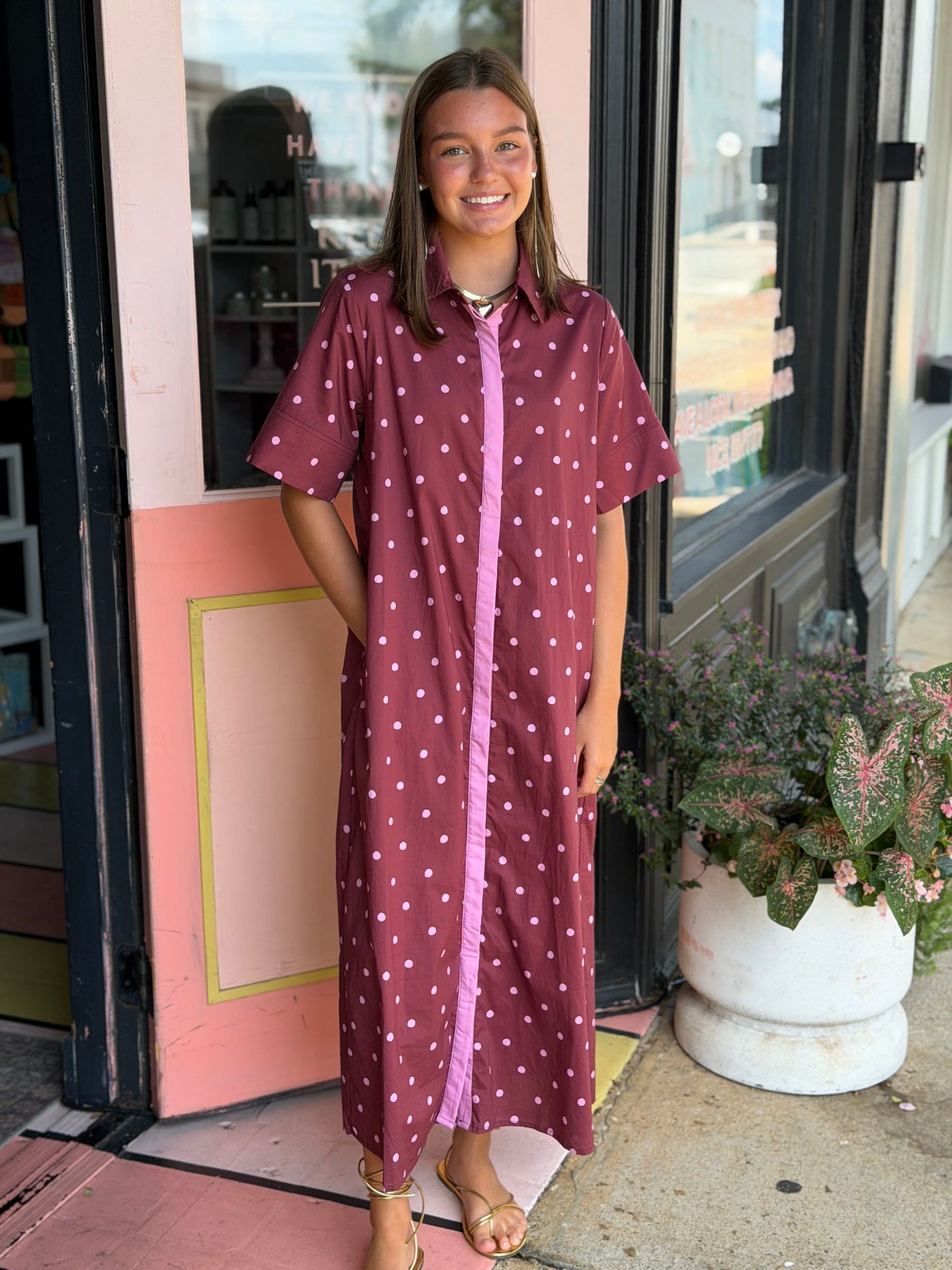 the delta dot dress