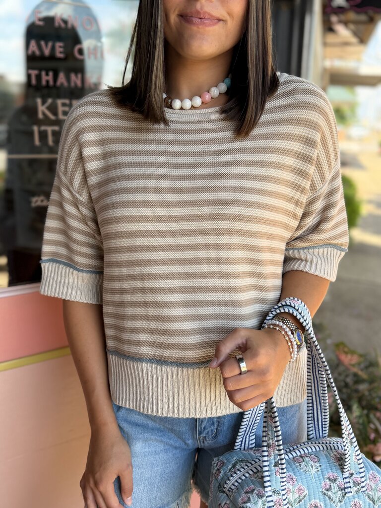 the gina sweater top