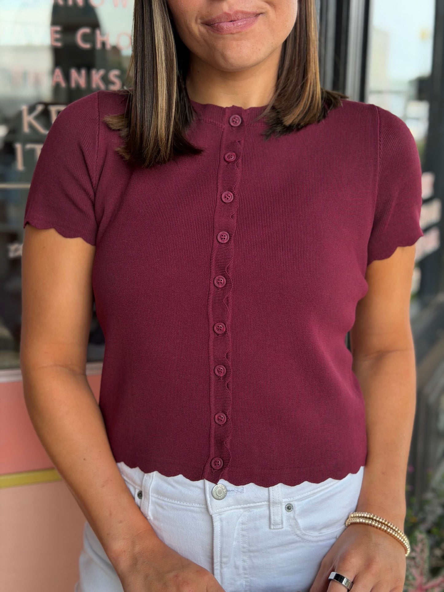 the trace top